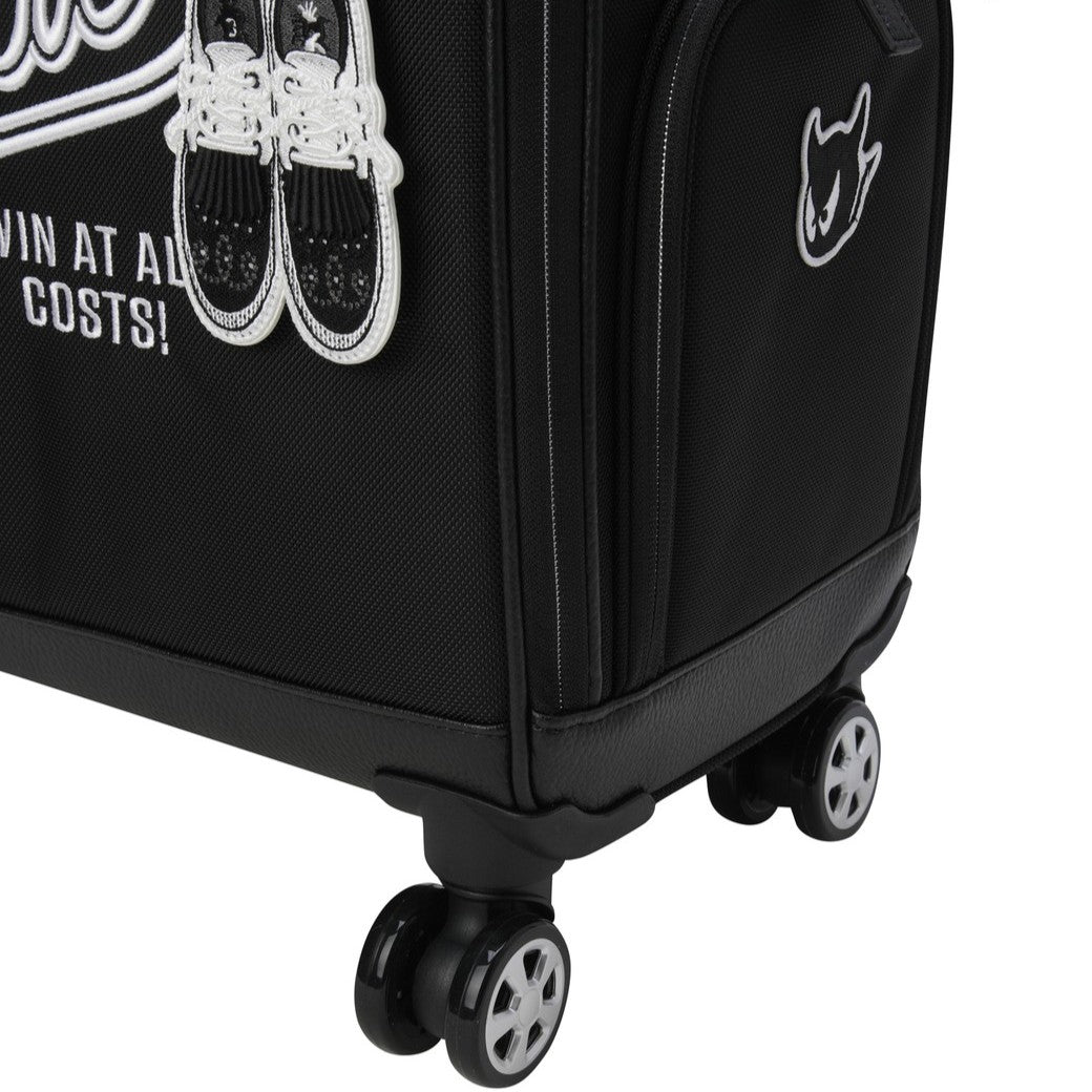 UNISEX 4輪ボストンバッグ ブラック