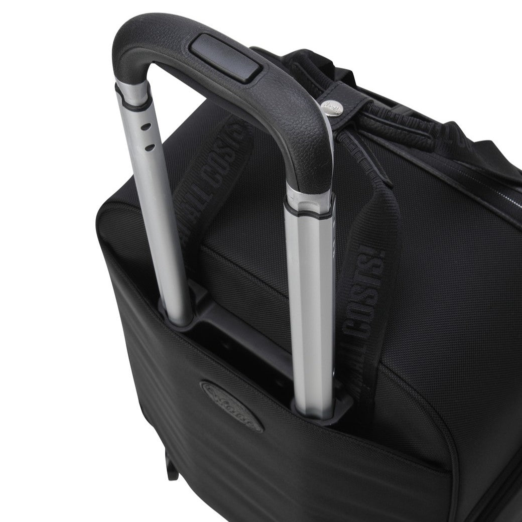 UNISEX 4輪ボストンバッグ ブラック