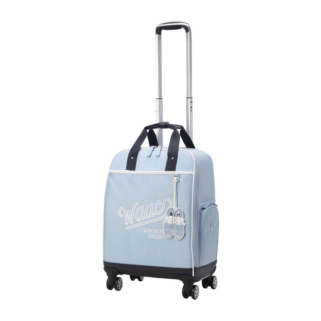 UNISEX 4輪ボストンバッグ ライトブルー