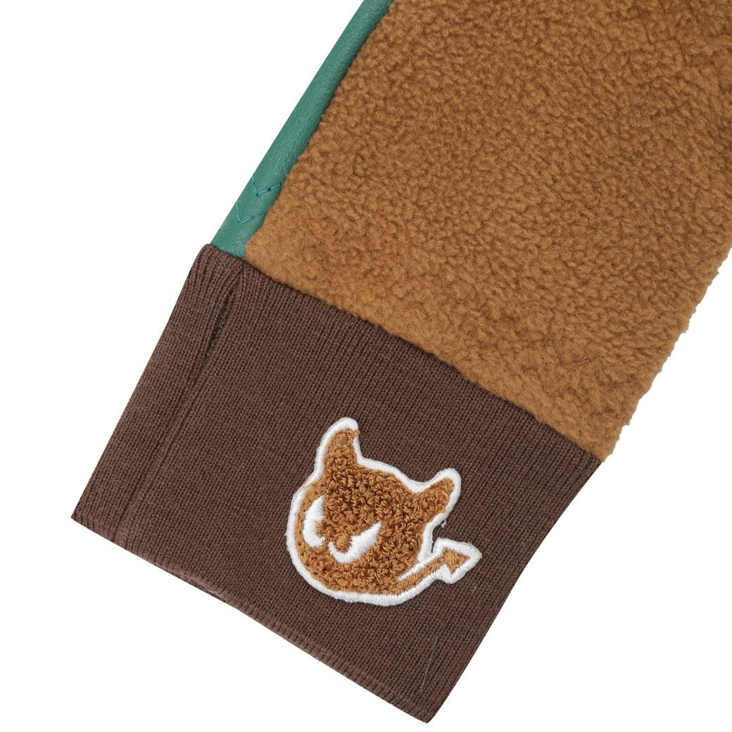 WOMEN レディースカラーグローブ ブラウン