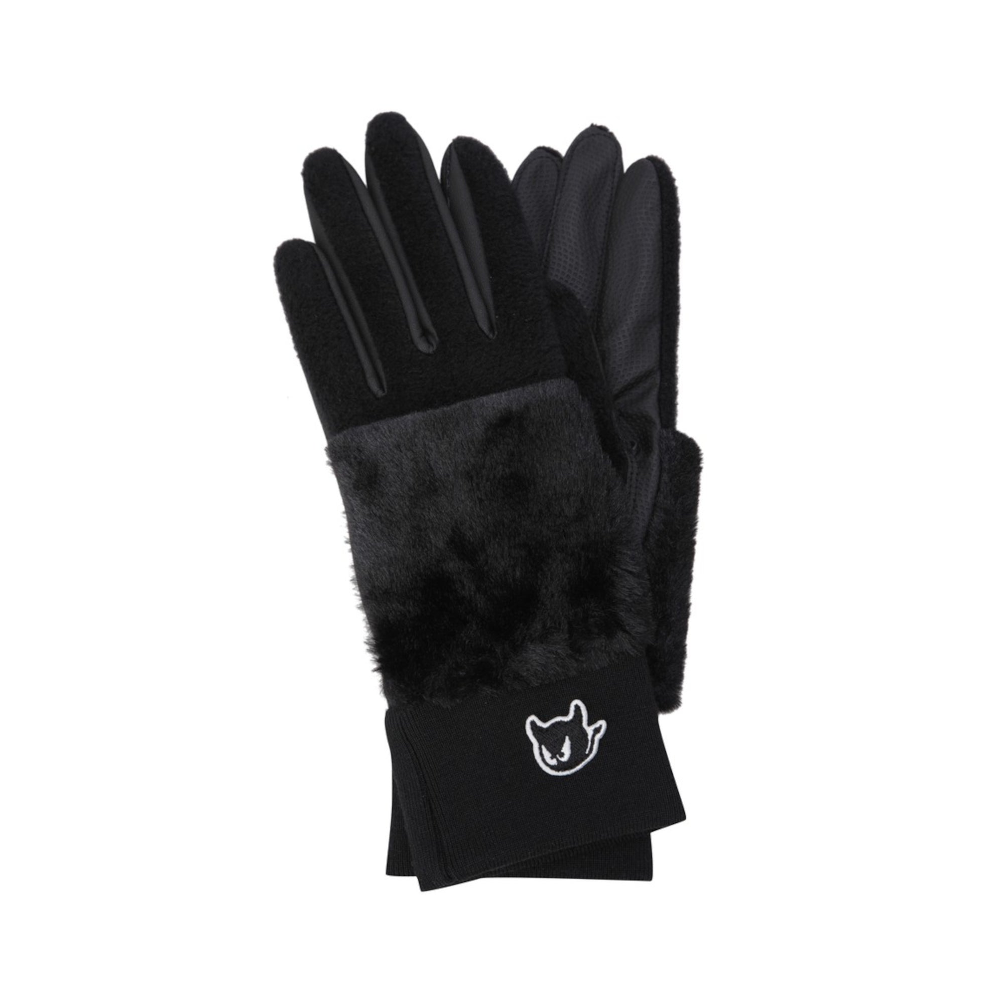 WOMEN フリースグローブ ブラック