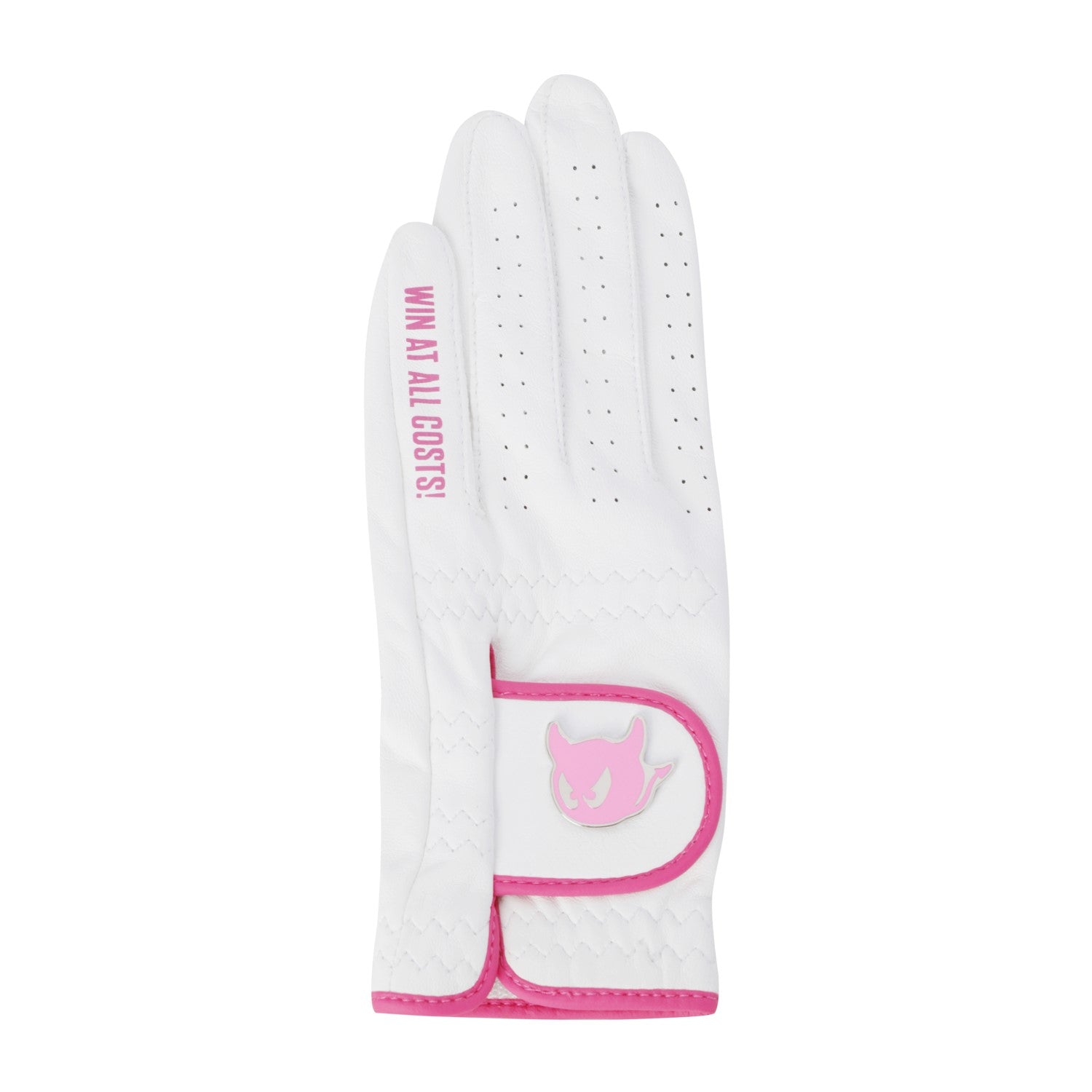 WOMEN ボールマーカーゴルフグローブ ピンク