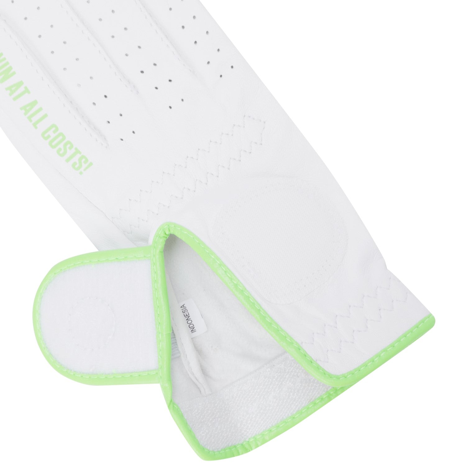 WOMEN ボールマーカーゴルフグローブ イエローグリーン