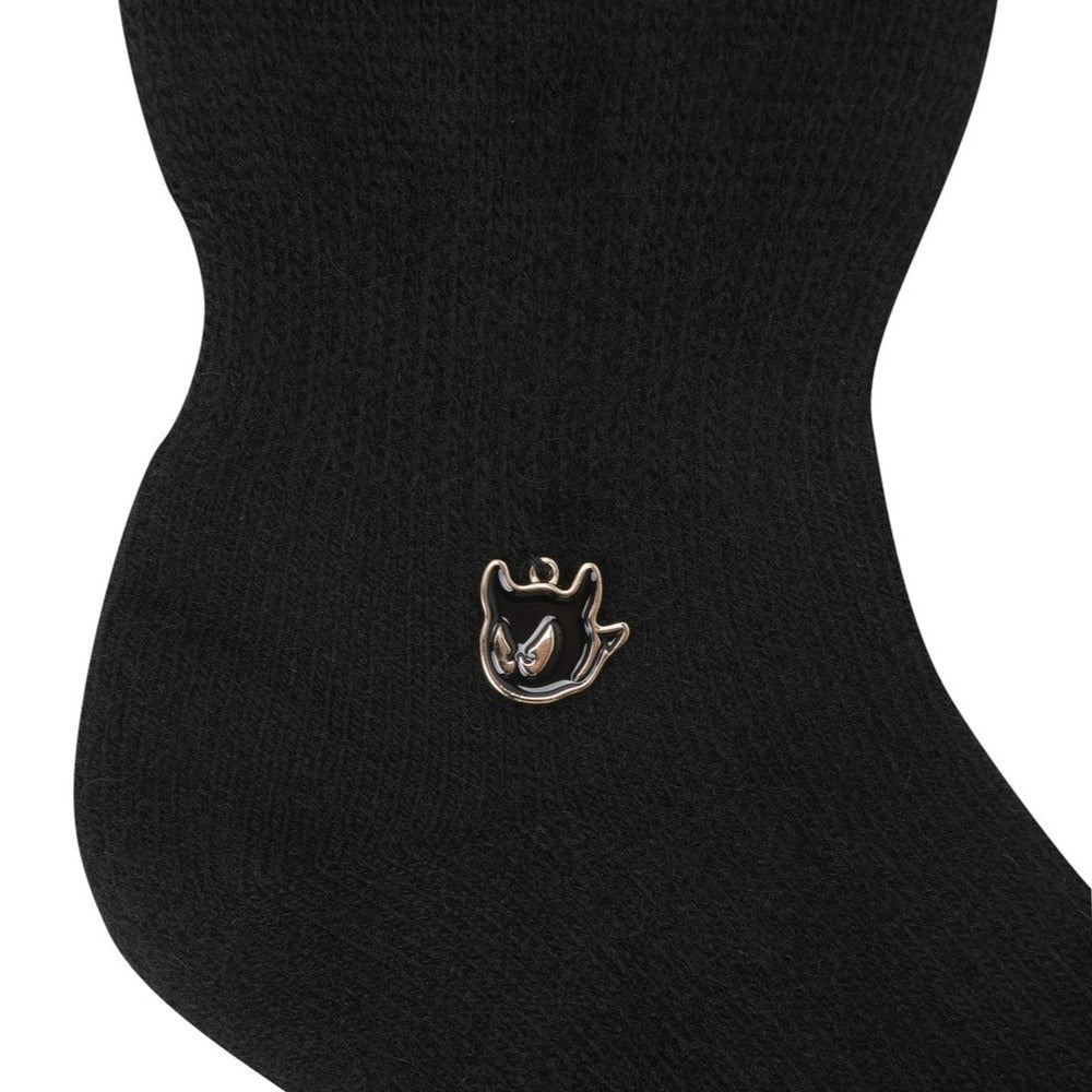WOMENS ルーズソックス ブラック/072334852