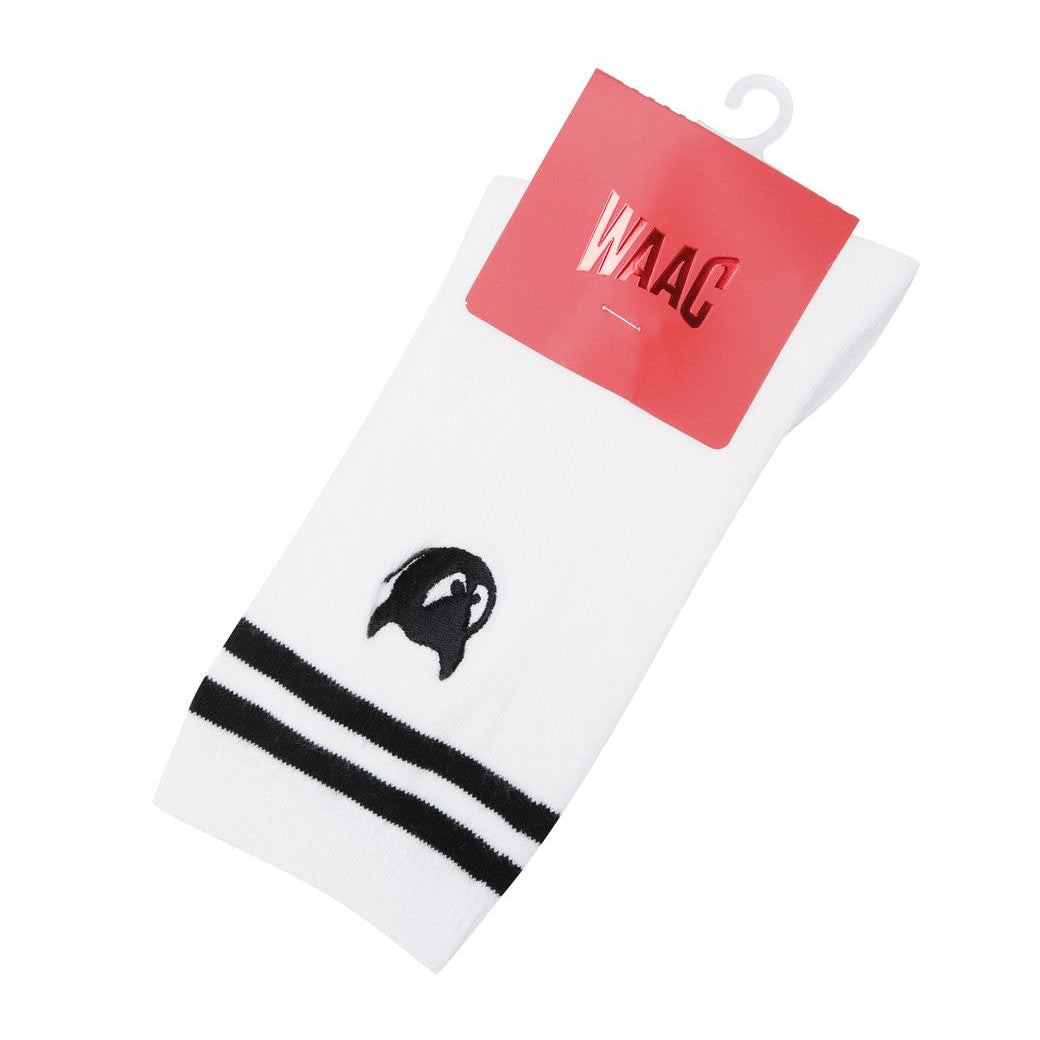 WOMEN シグネチャーソックス ホワイト