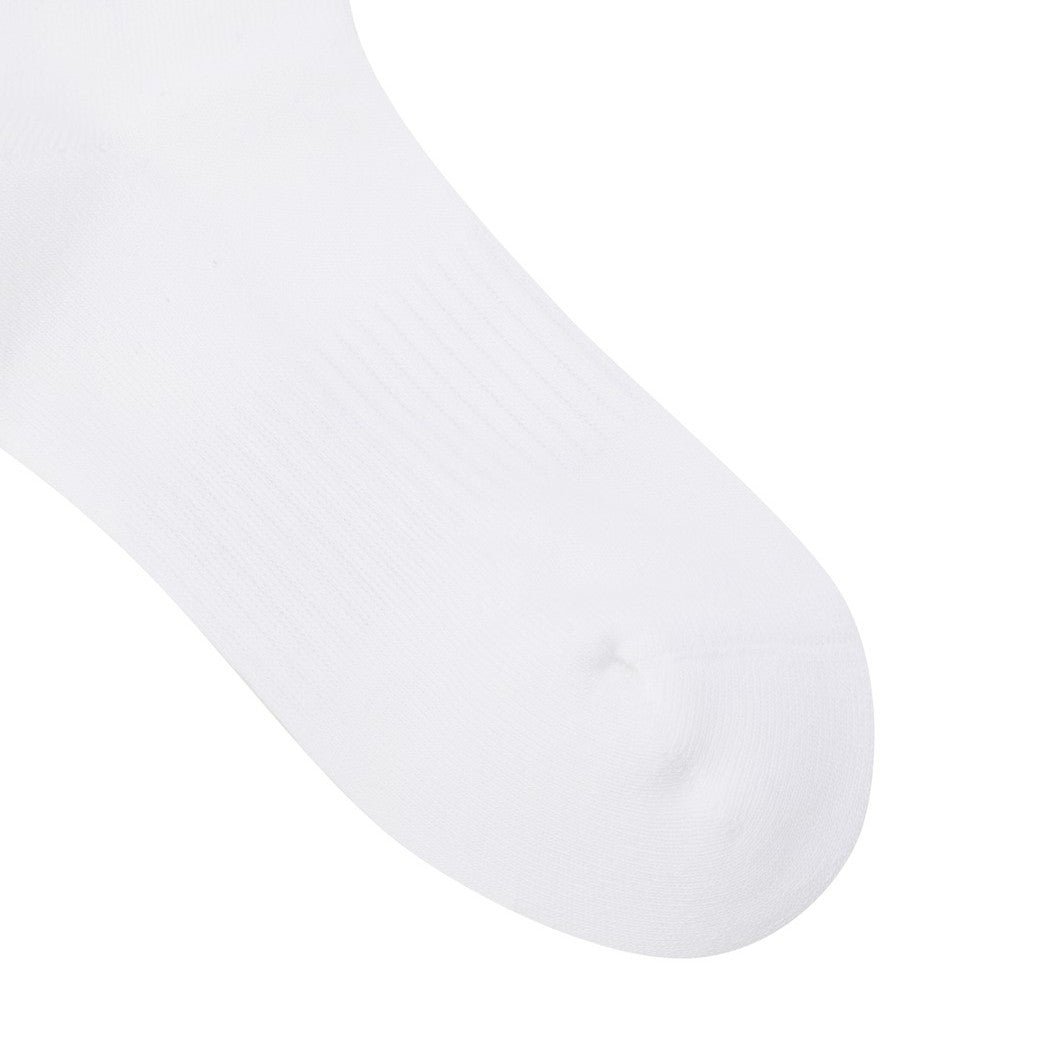 WOMEN ダブルカフ ミドルソックス ブルー