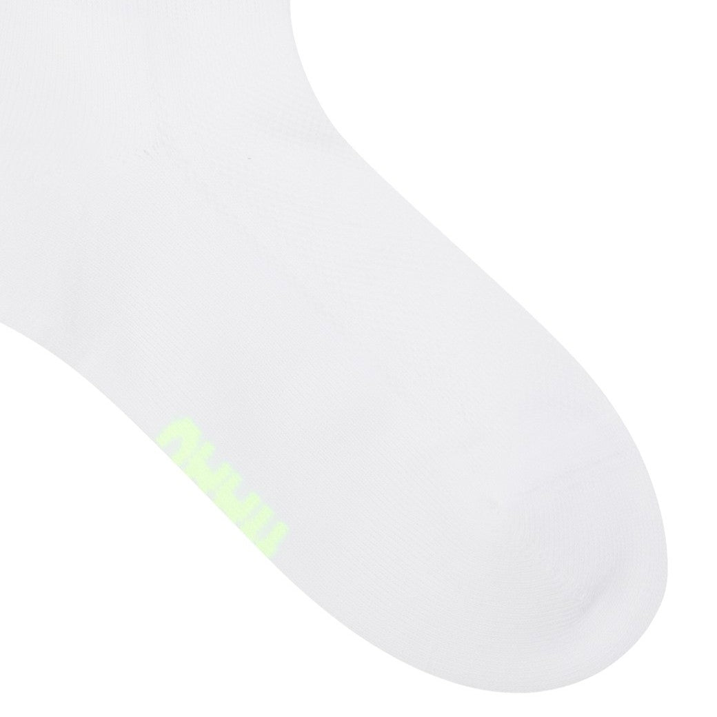 WOMEN シーズンカラー ショートソックス イエローグリーン