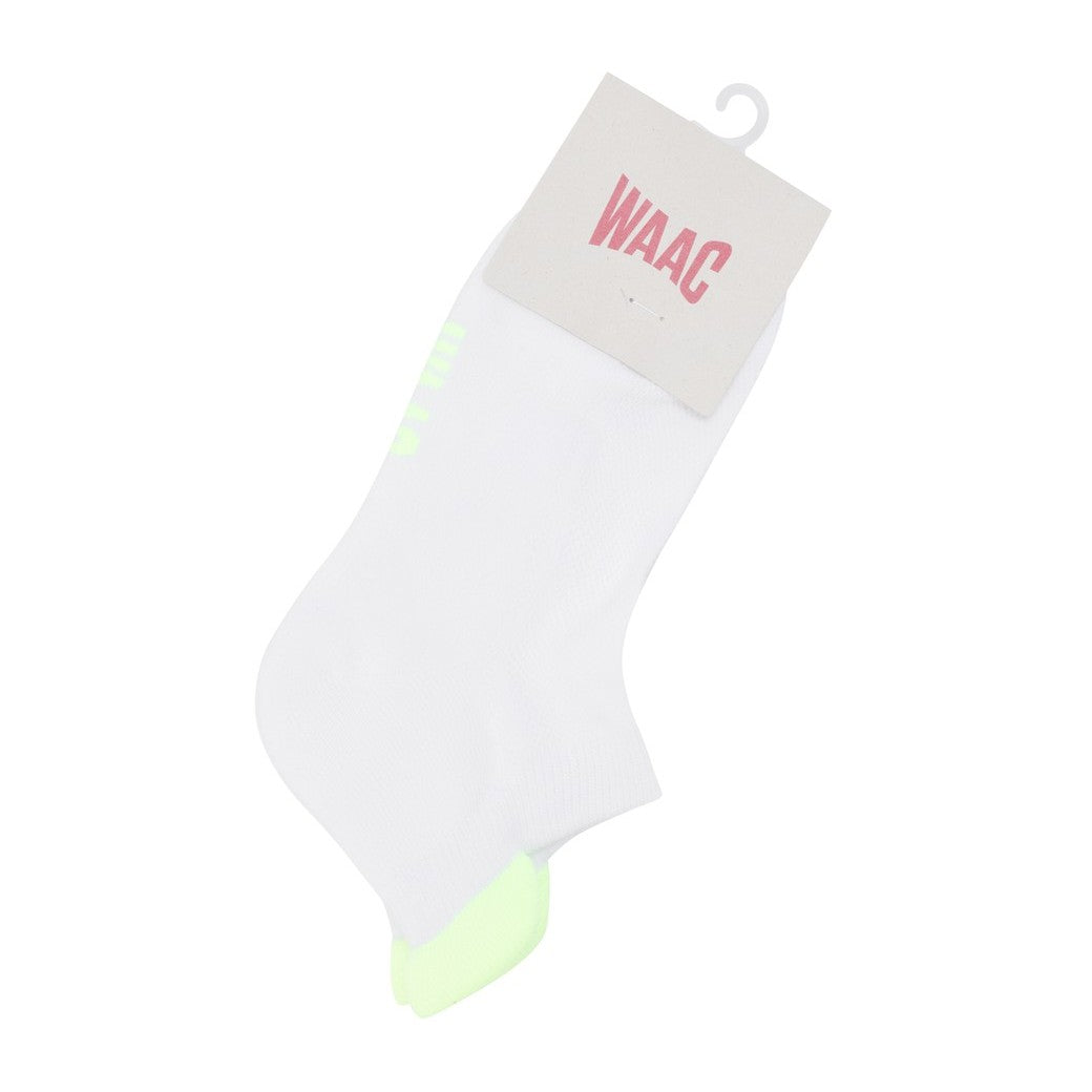 WOMEN シーズンカラー ショートソックス イエローグリーン