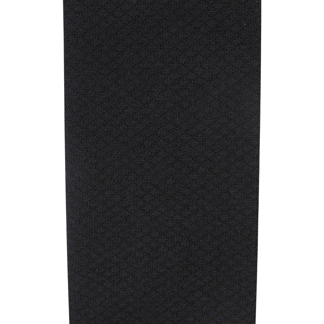 WOMEN ストライプ ハイソックス ブラック