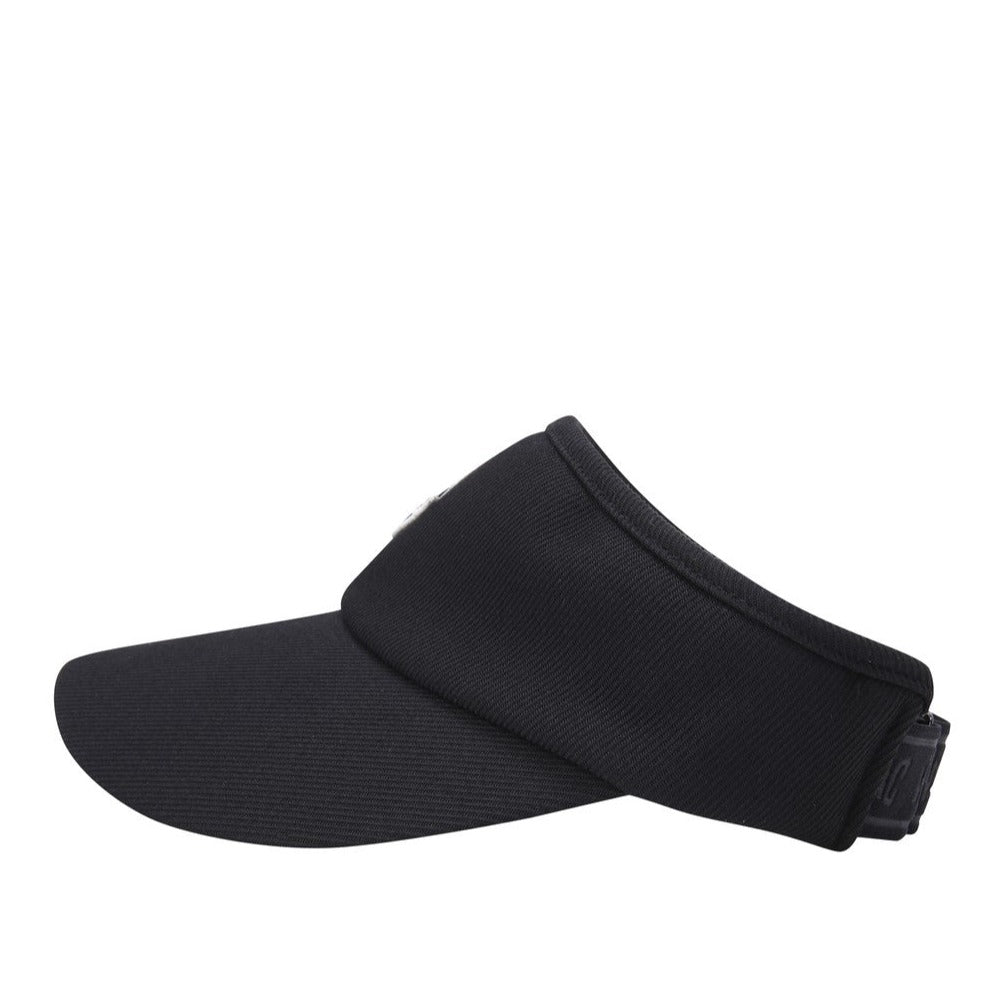 WOMENS WAACKYロゴバイザー ブラック/072334830