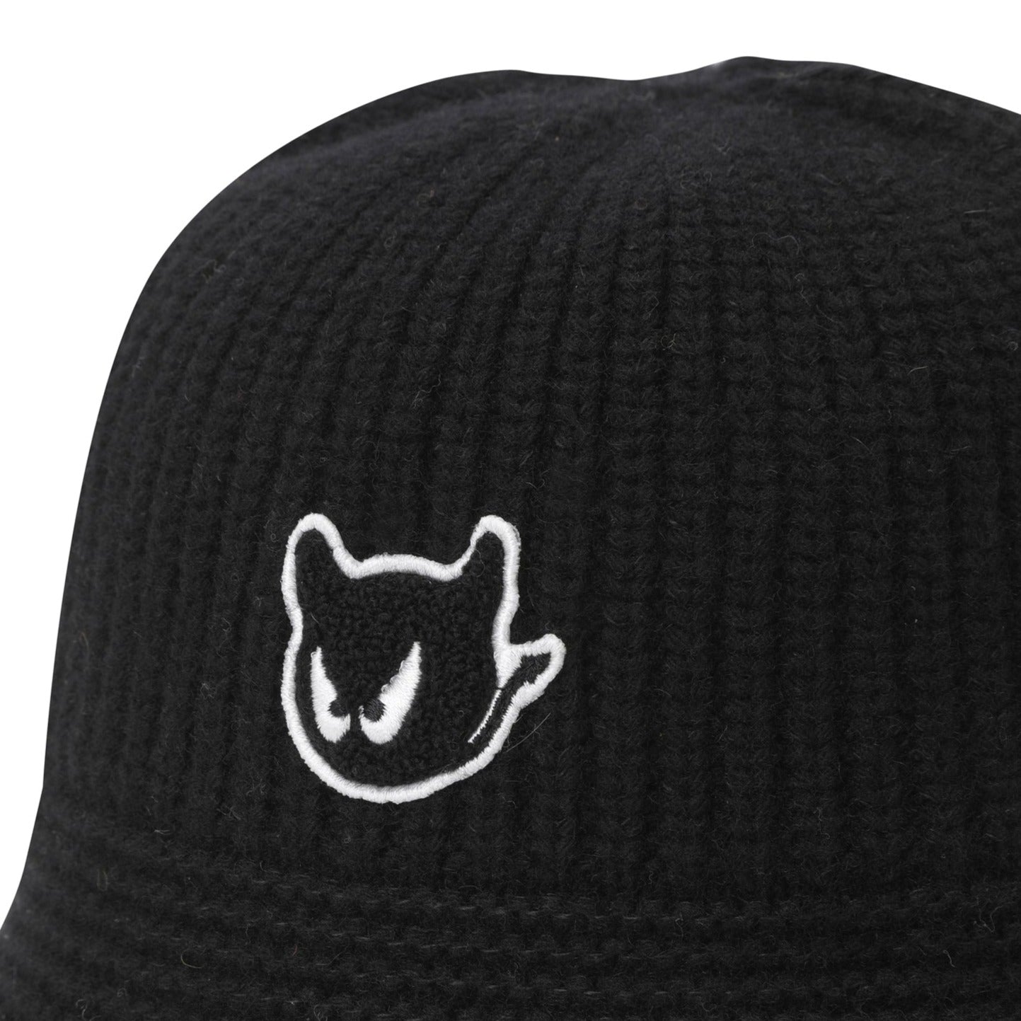 WOMENS ニットバケットハット ブラック/072334832