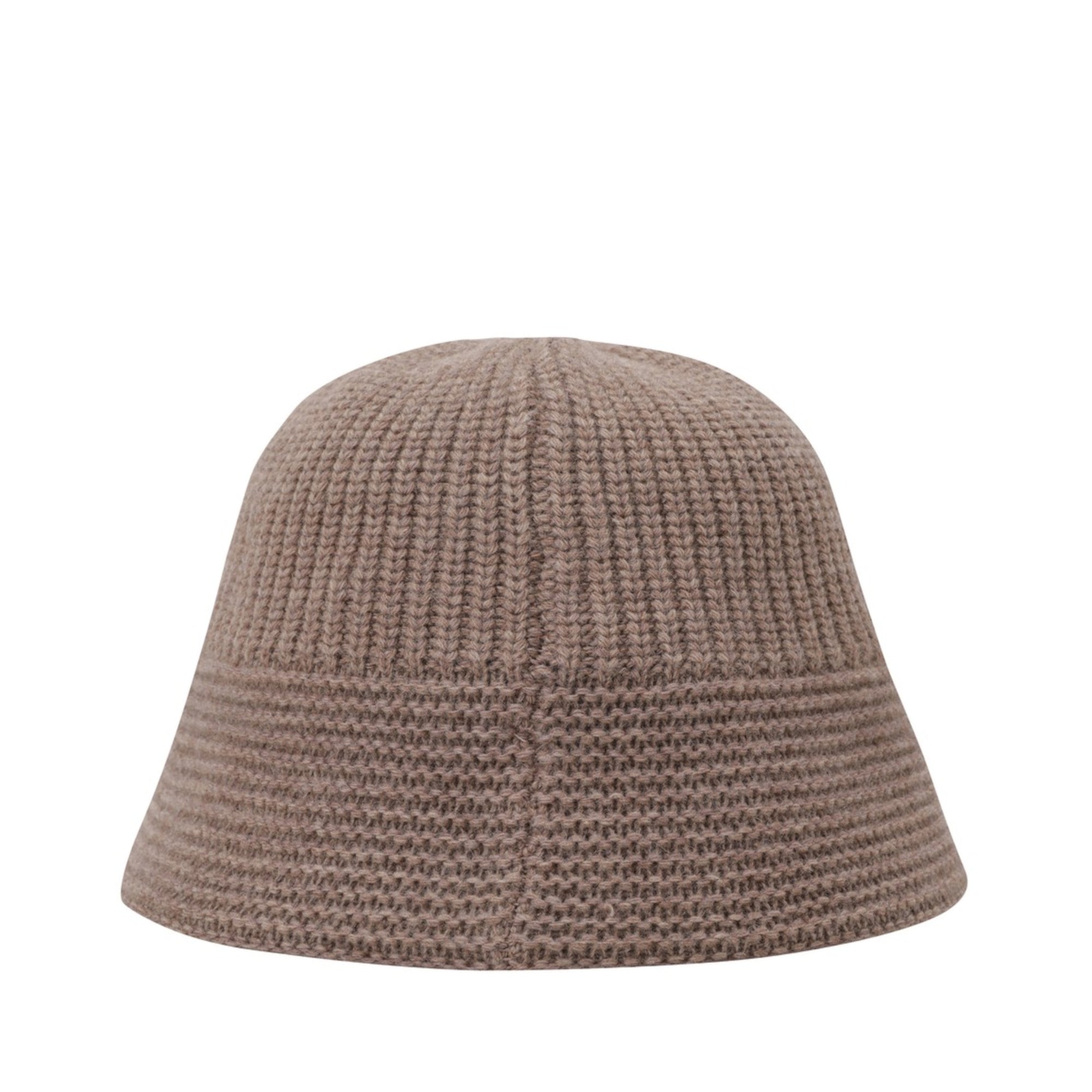 UNISEX ニットバケットハット ベージュ
