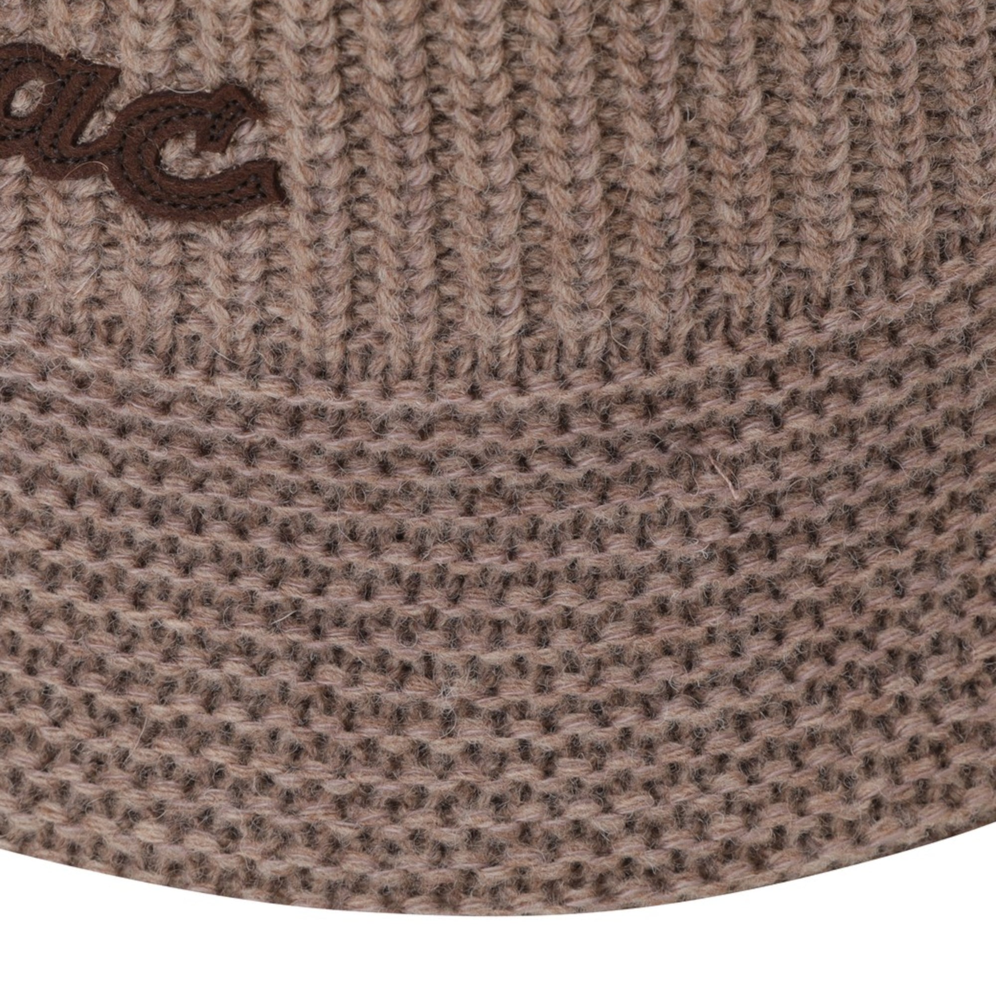 UNISEX ニットバケットハット ベージュ