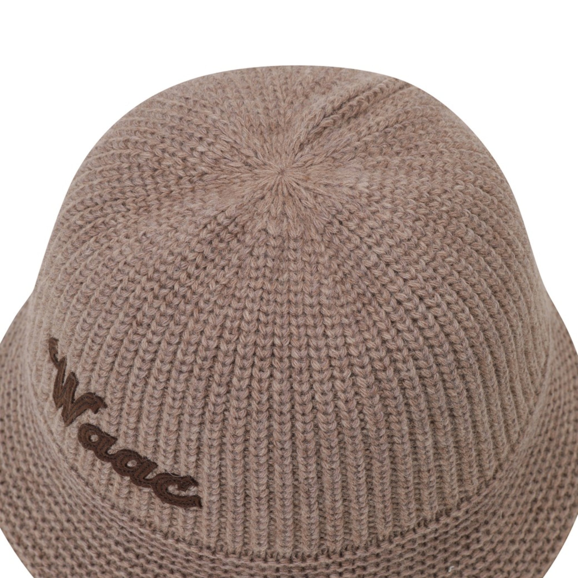 UNISEX ニットバケットハット ベージュ