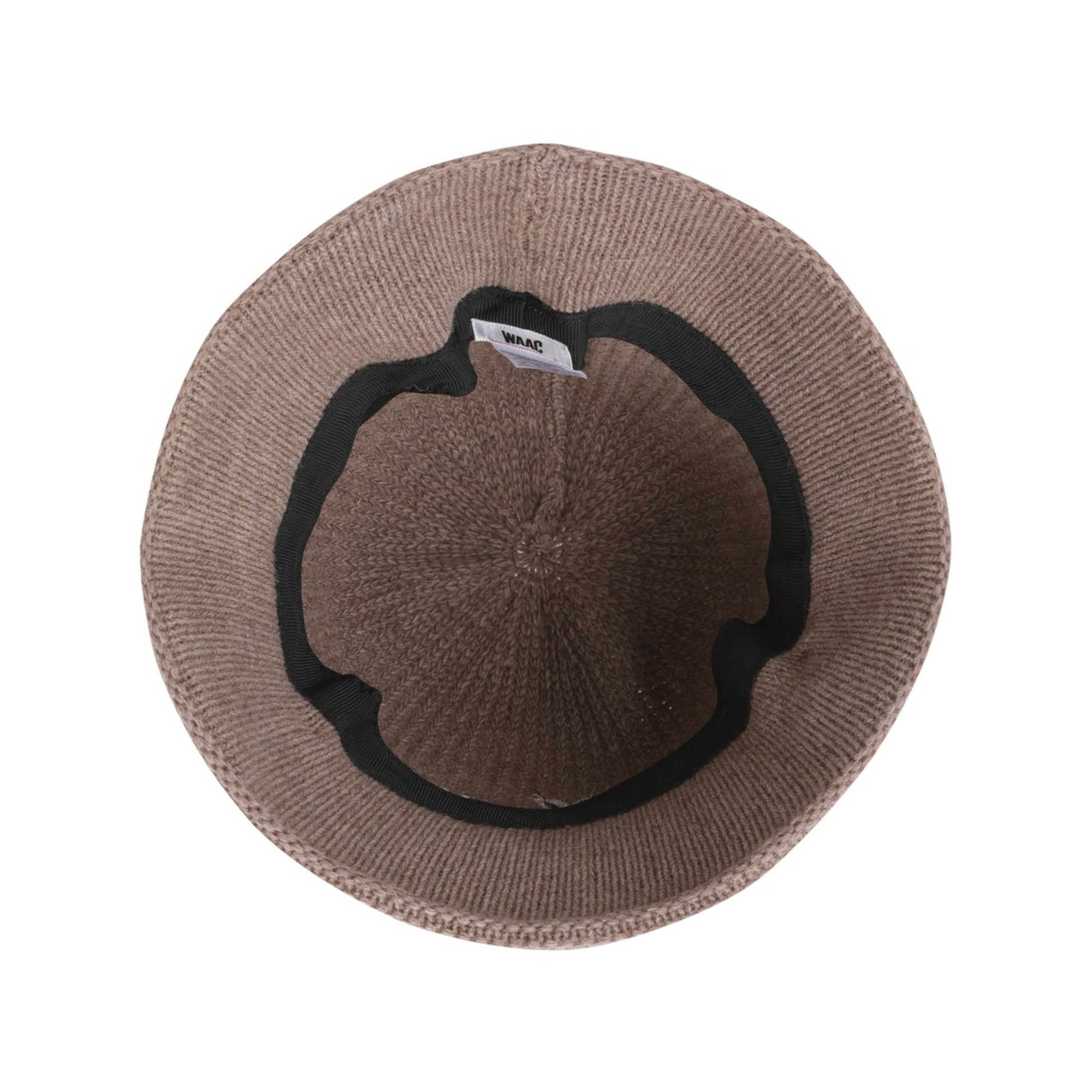 UNISEX ニットバケットハット ベージュ