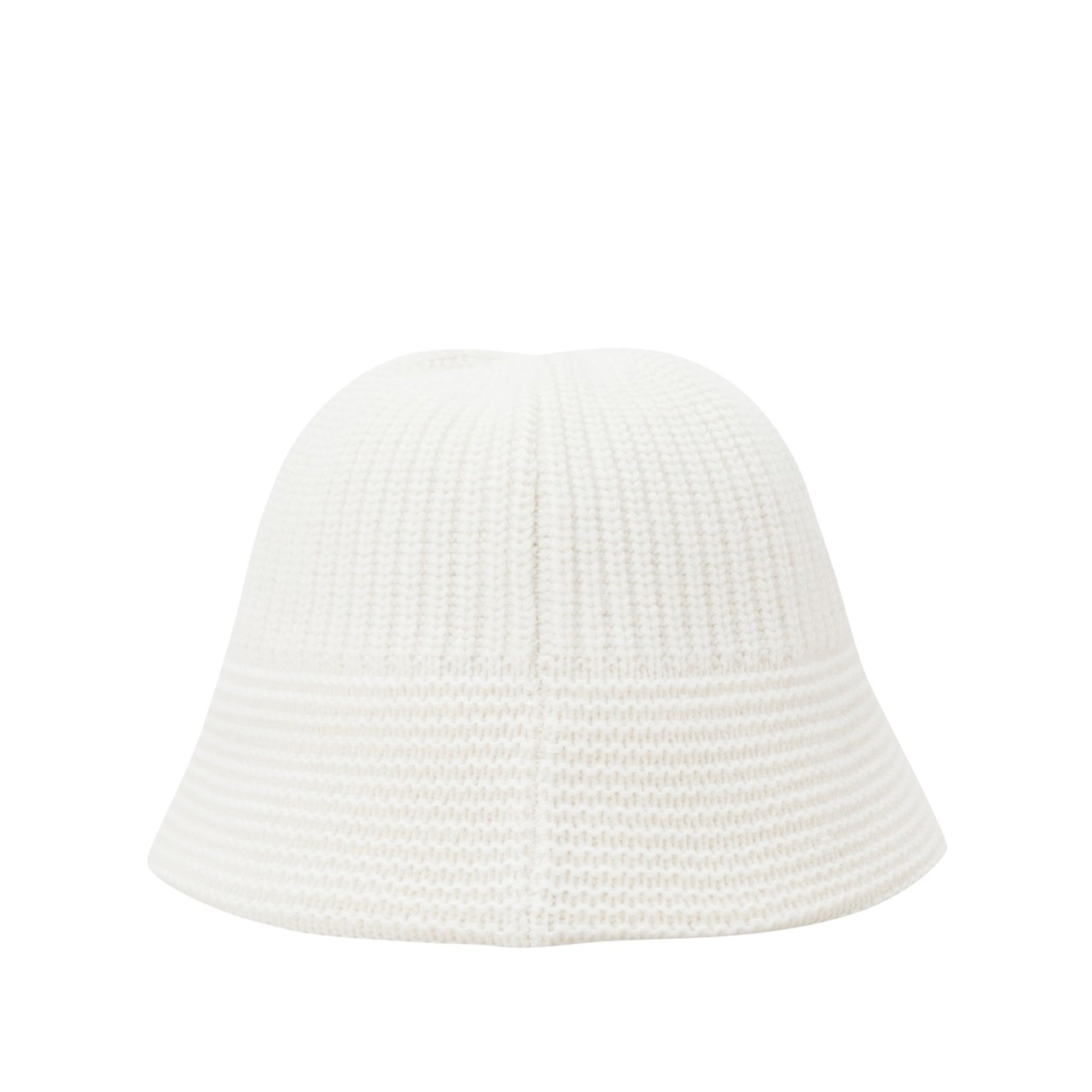UNISEX ニットバケットハット ホワイト