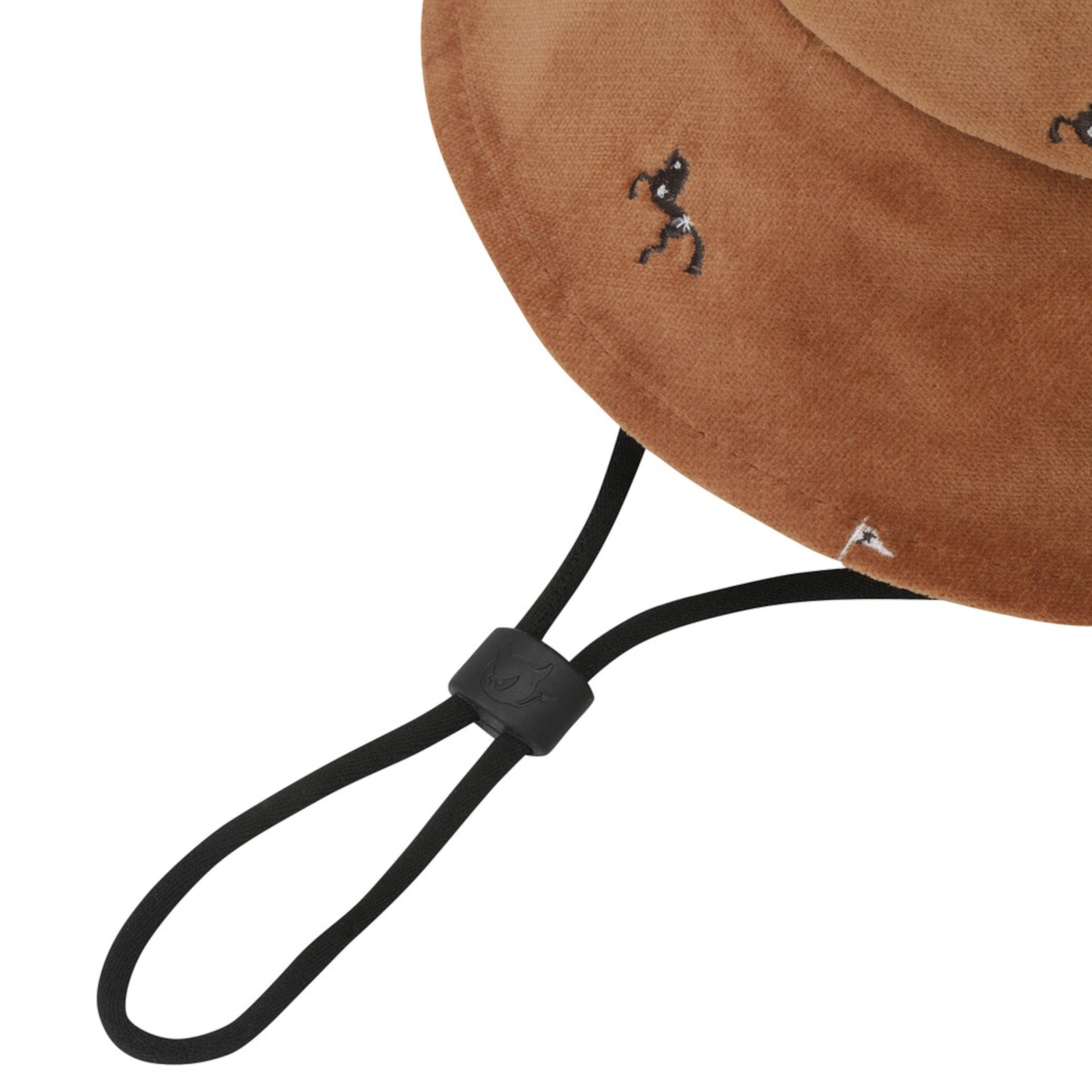 UNISEX エンブロイダリーバケットハット ベージュ