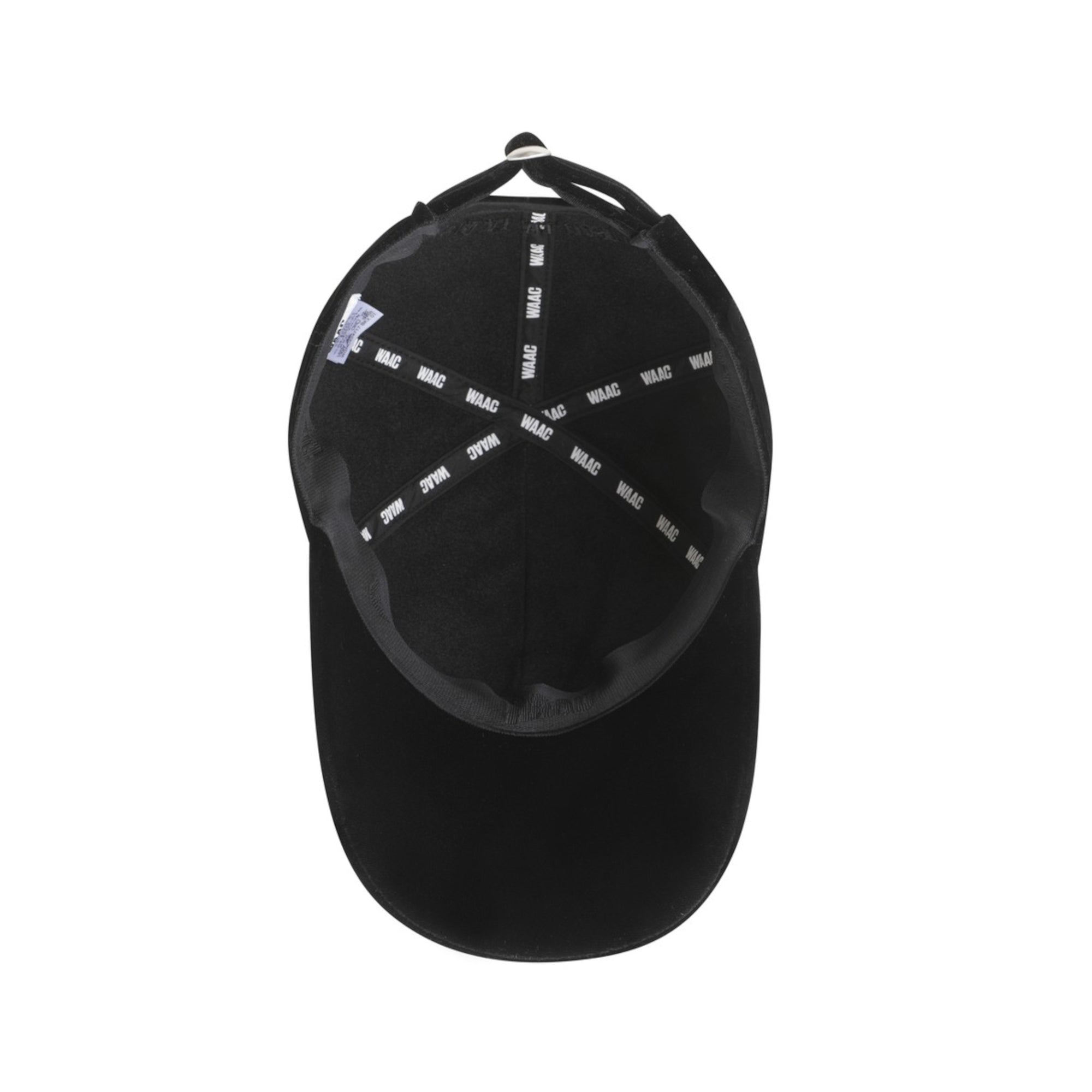 WOMENS ベロアポンポンキャップ ブラック/072344837