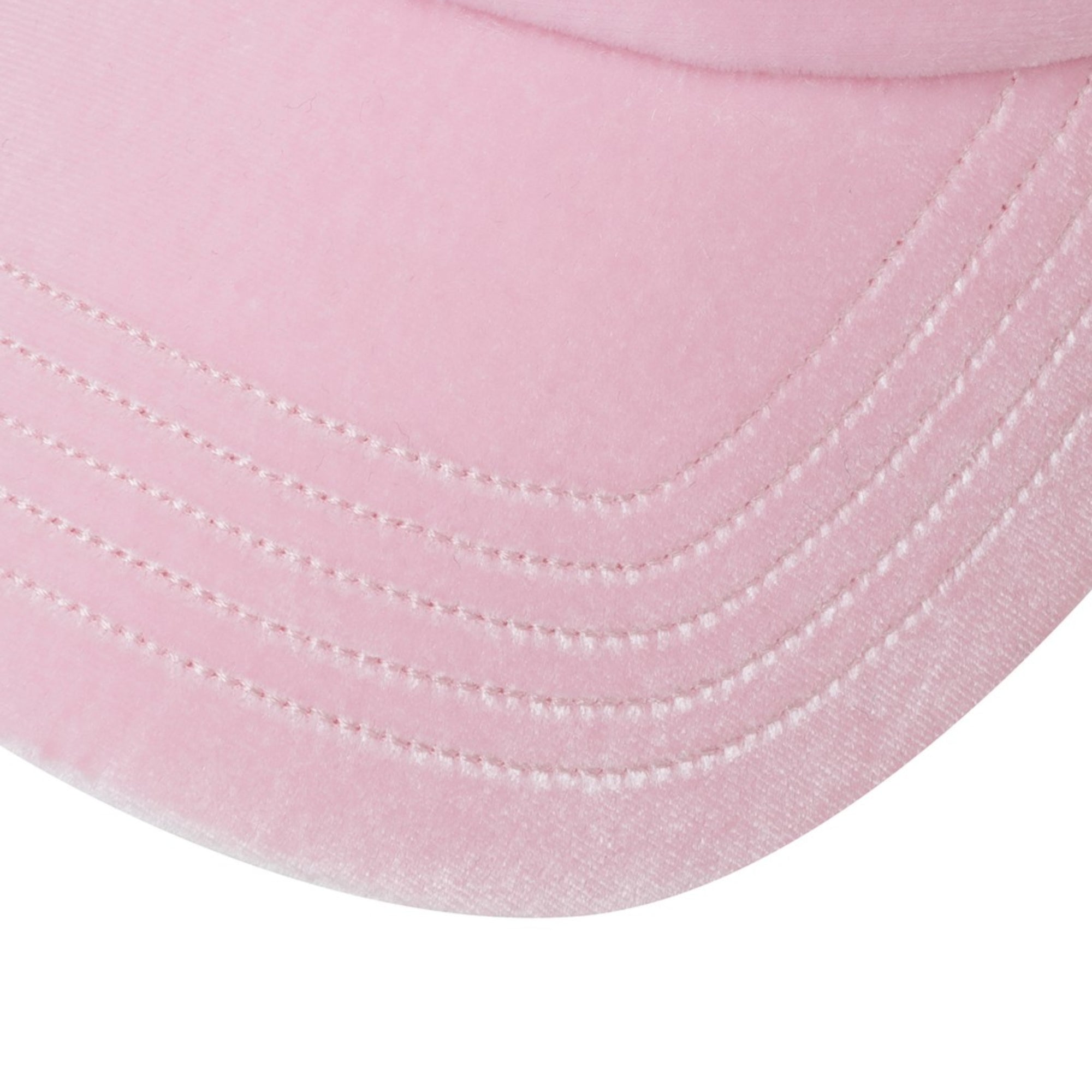 WOMENS ベロアポンポンキャップ ピンク/072344837