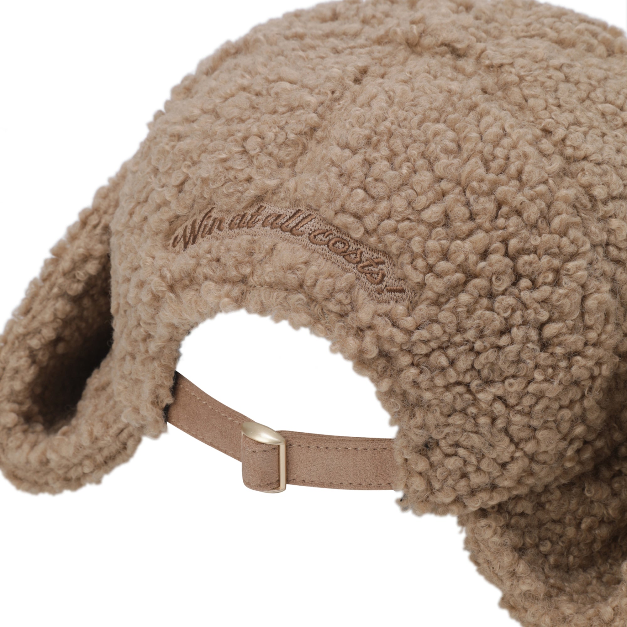 WOMENS テディベアハット ベージュ/072344843