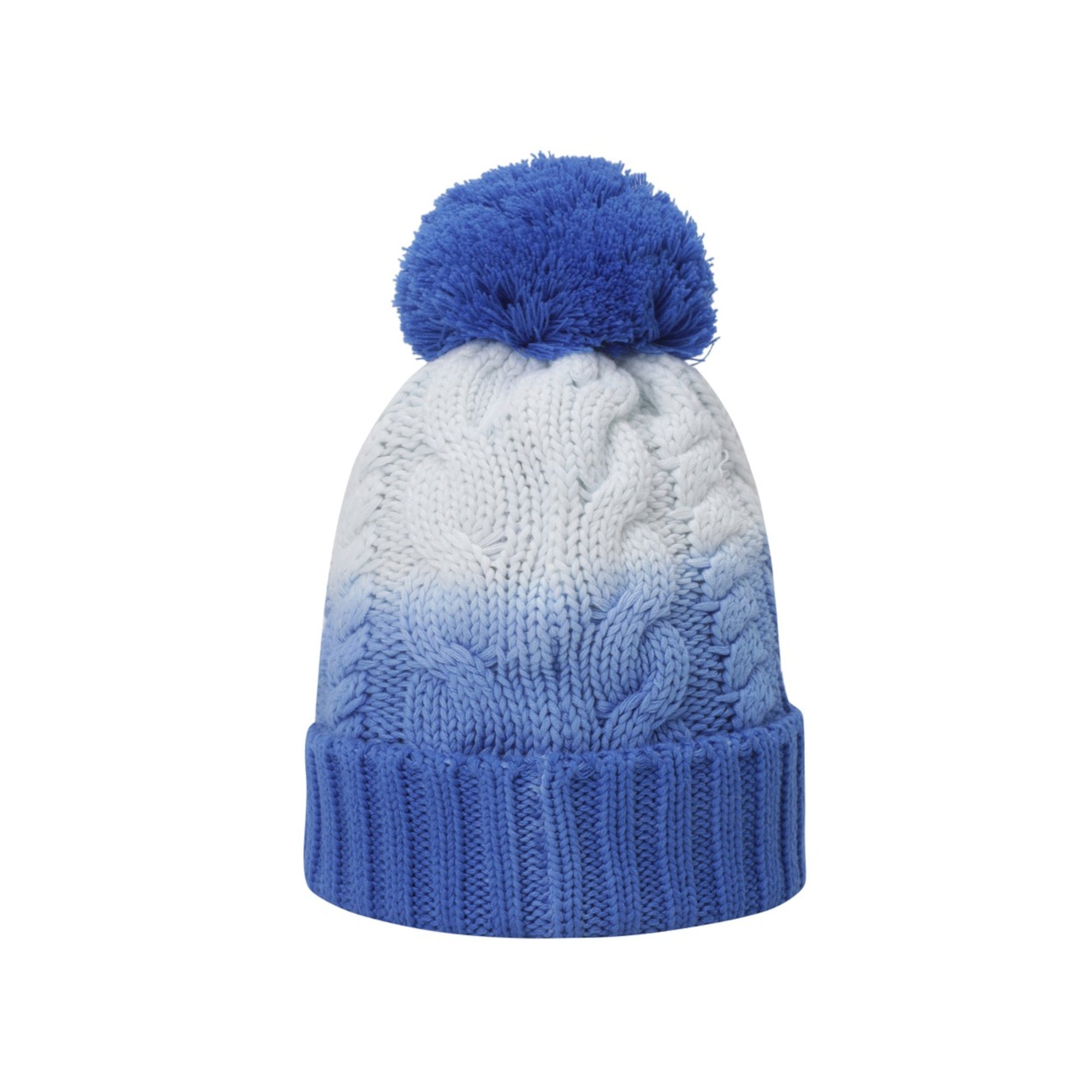 WOMENS ポンポンビーニー ブルー/072344844