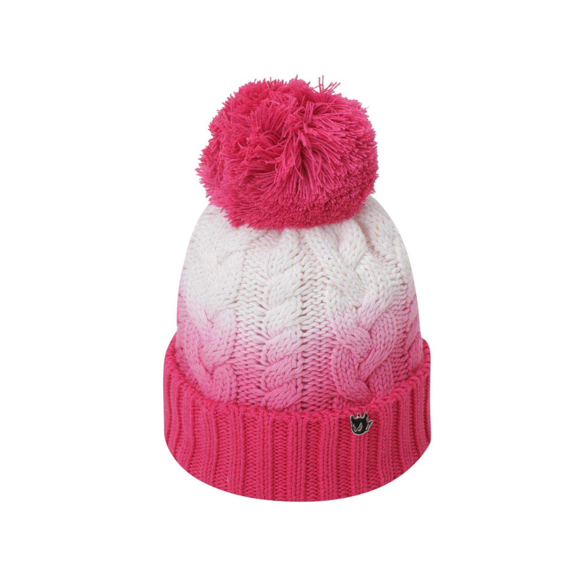 WOMENS ポンポンビーニー ピンク/072344844