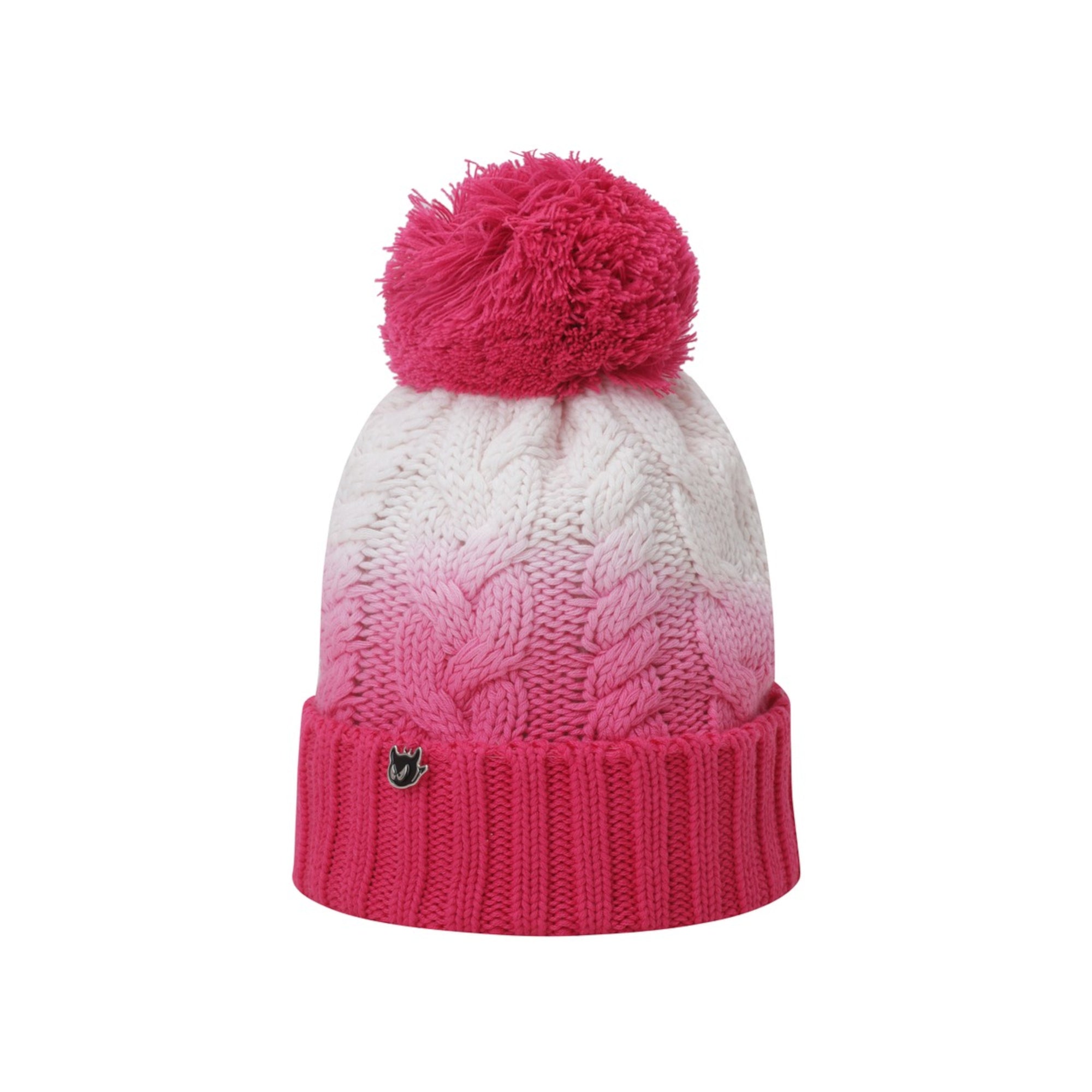 WOMENS ポンポンビーニー ピンク/072344844