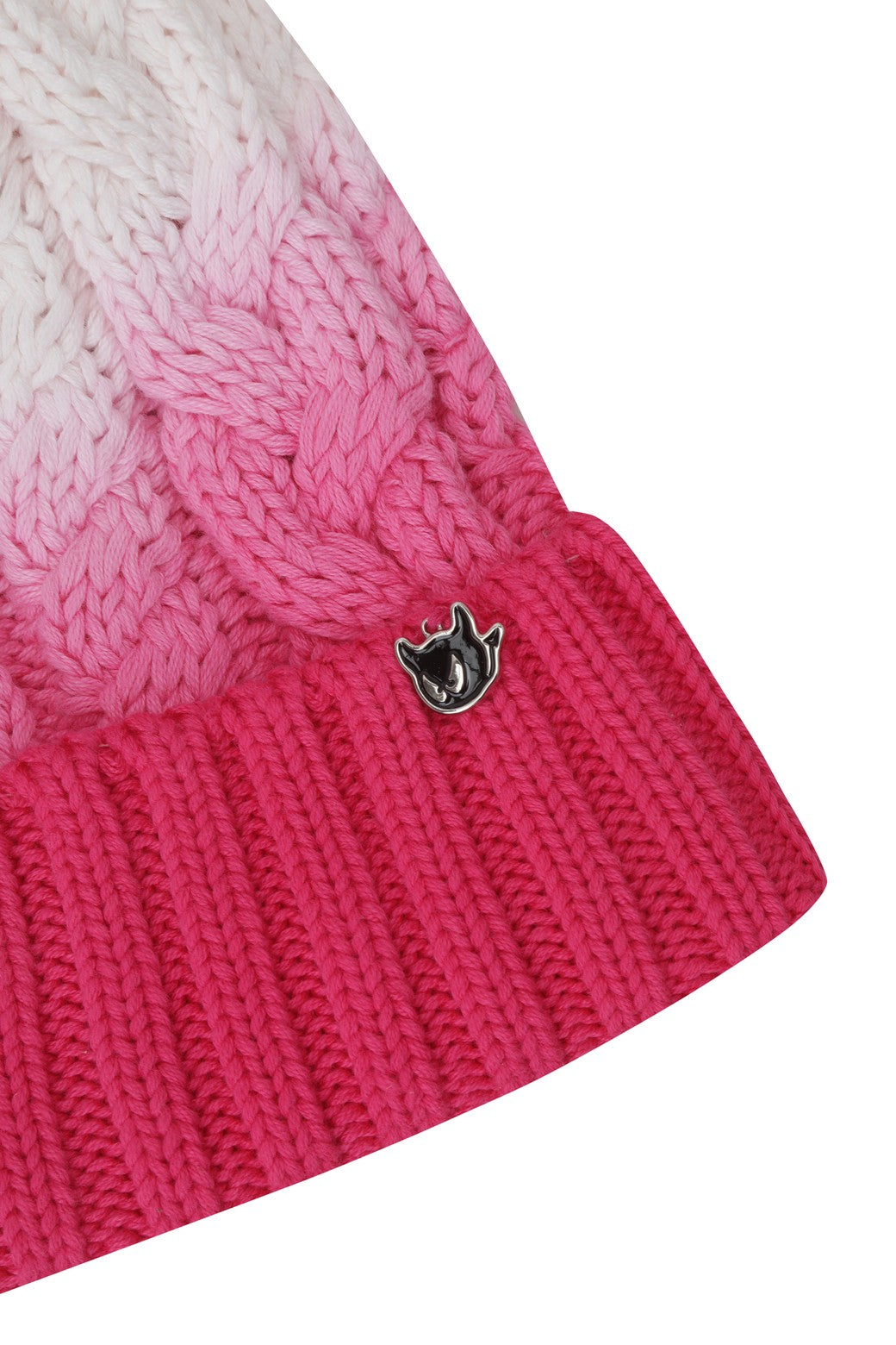 WOMENS ポンポンビーニー ピンク/072344844