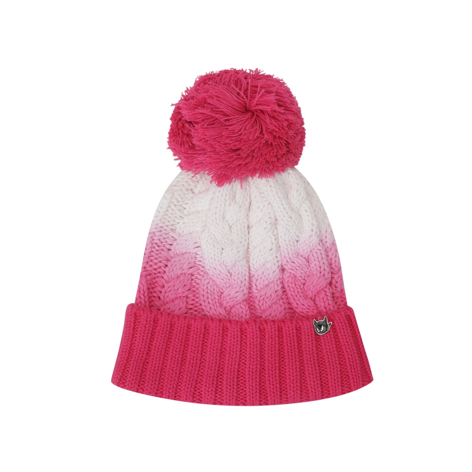 WOMENS ポンポンビーニー ピンク/072344844