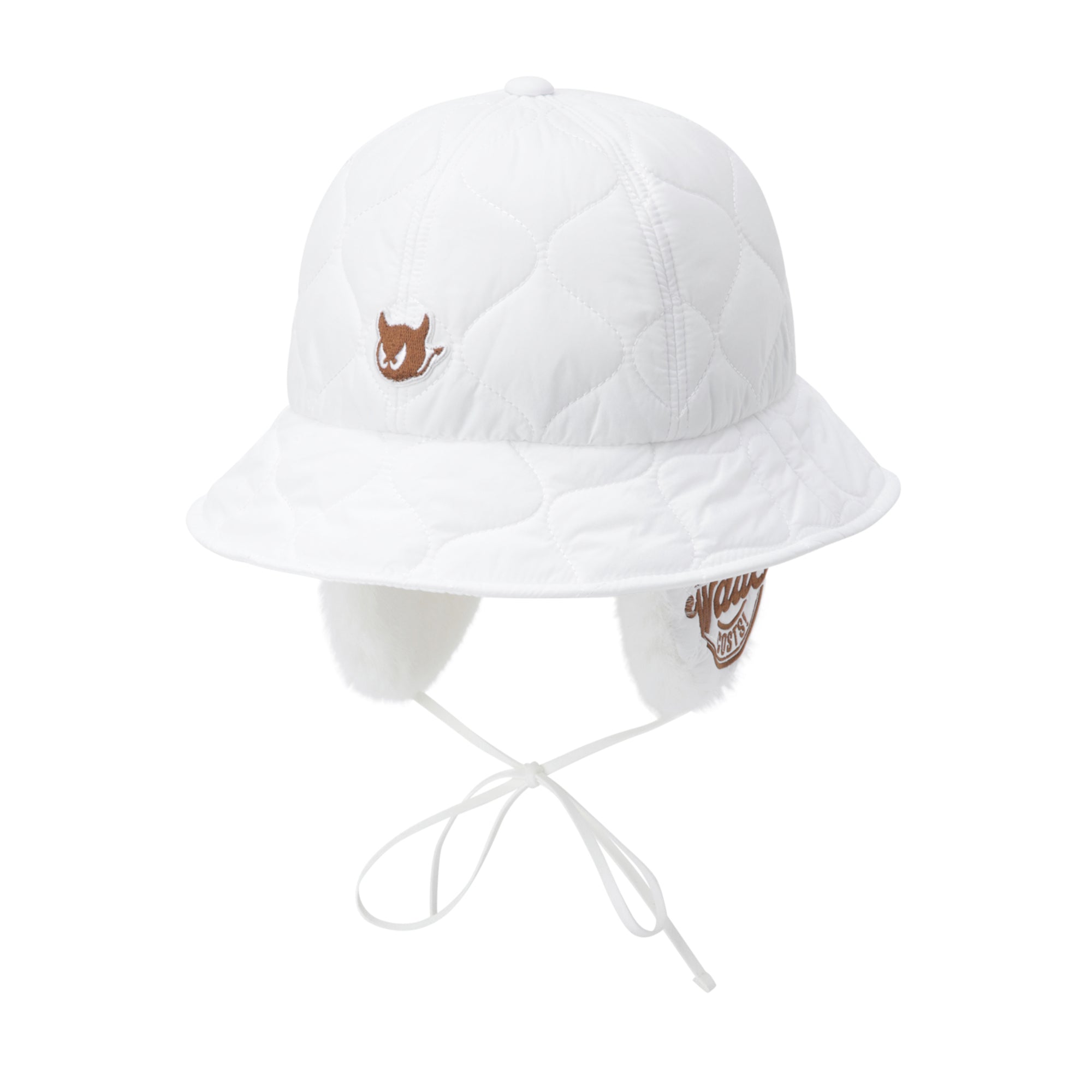 UNISEX イヤーウォーマーバケットハット ホワイト/072344846