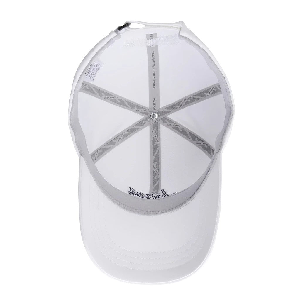 UNISEX カーブロゴキャップ ホワイト