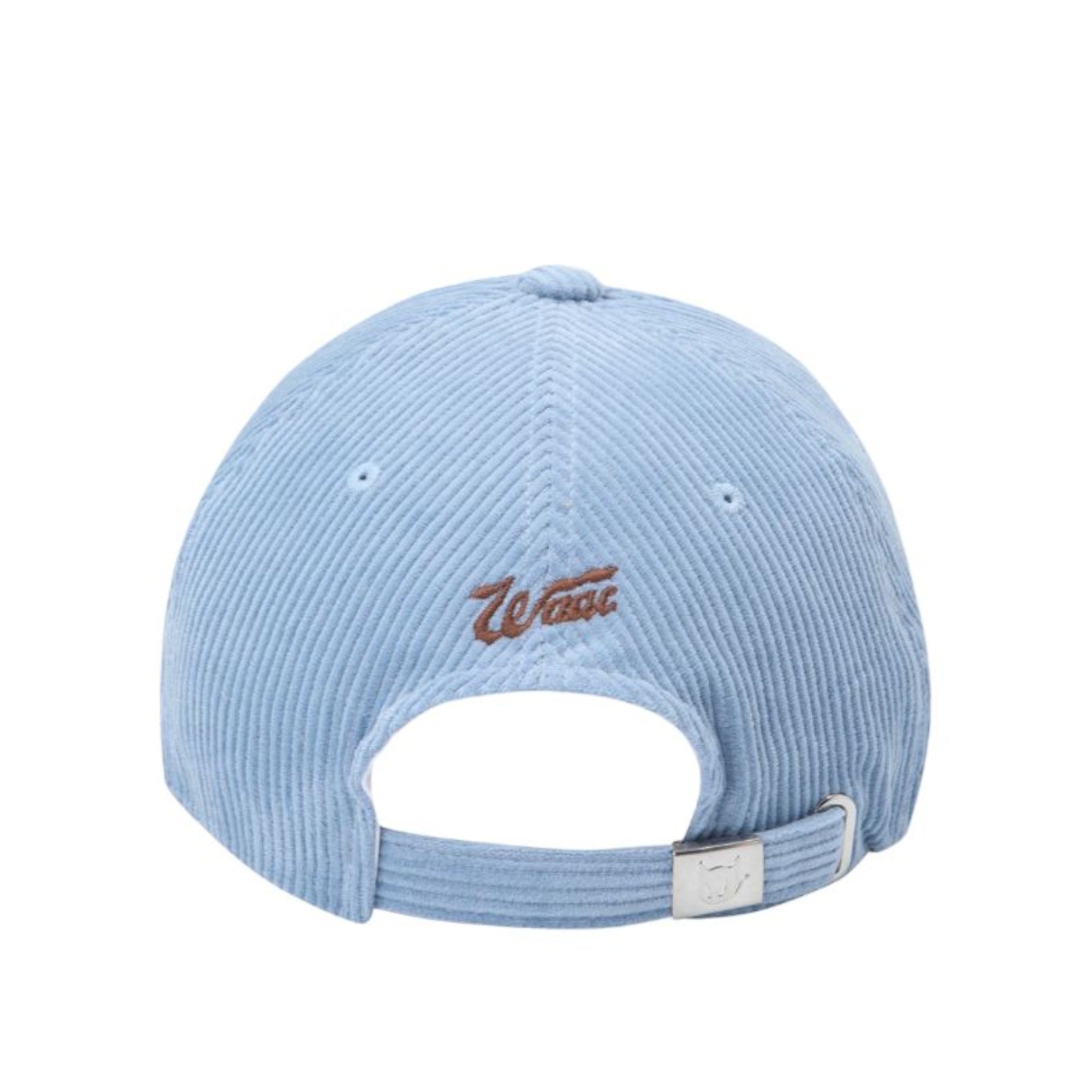 WOMEN コーデュロイキャップ ライトブルー