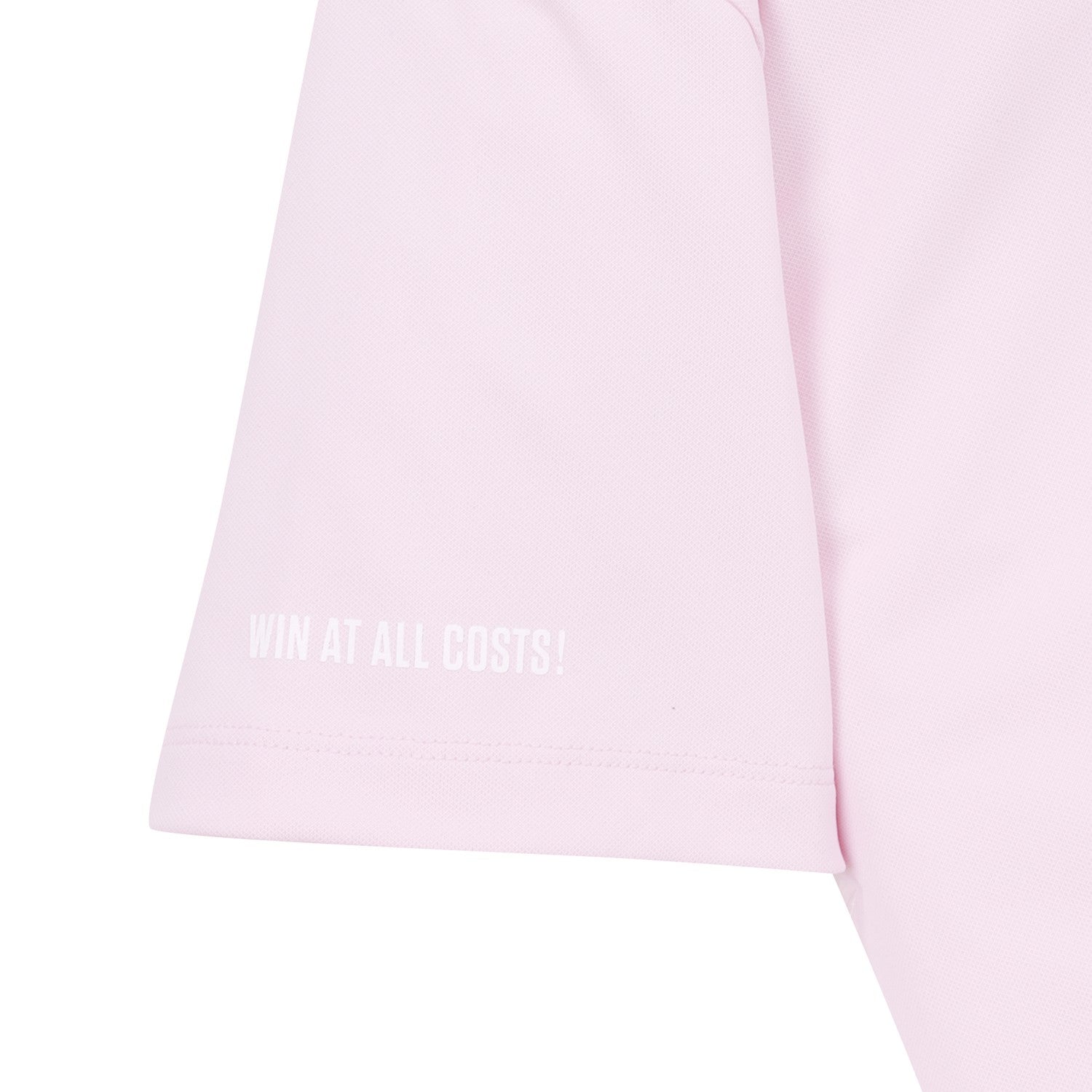 WOMEN ESSENTIALピケポロシャツ ライトピンク