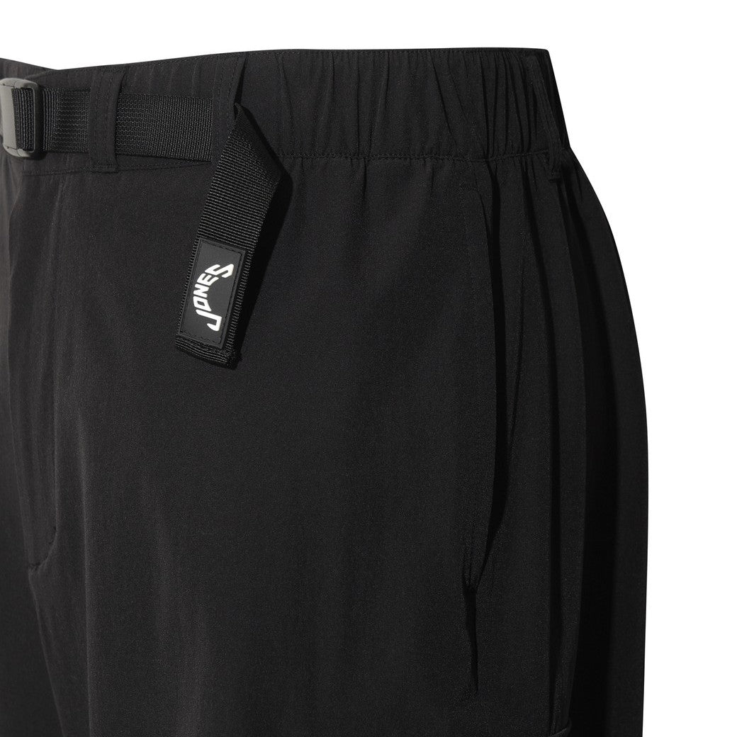 MEN ベルト付き カーゴショートパンツ ブラック