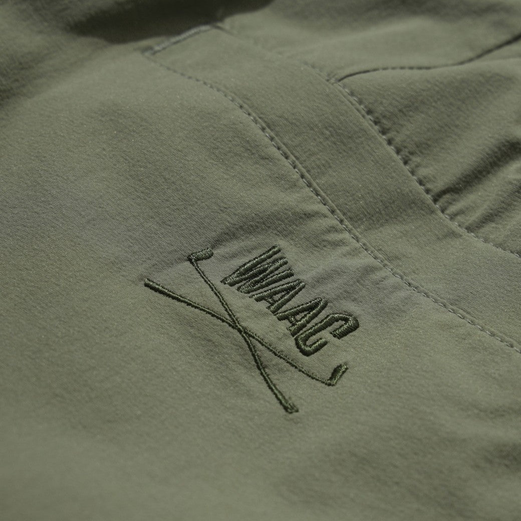 MEN ベルト付き カーゴショートパンツ カーキ