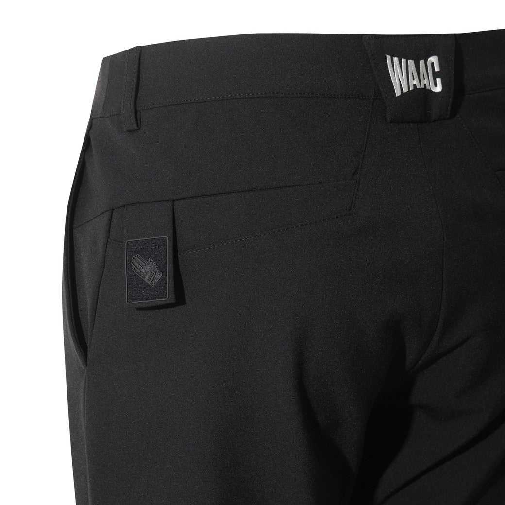 MEN ESSENTIAL ロングパンツ ブラック