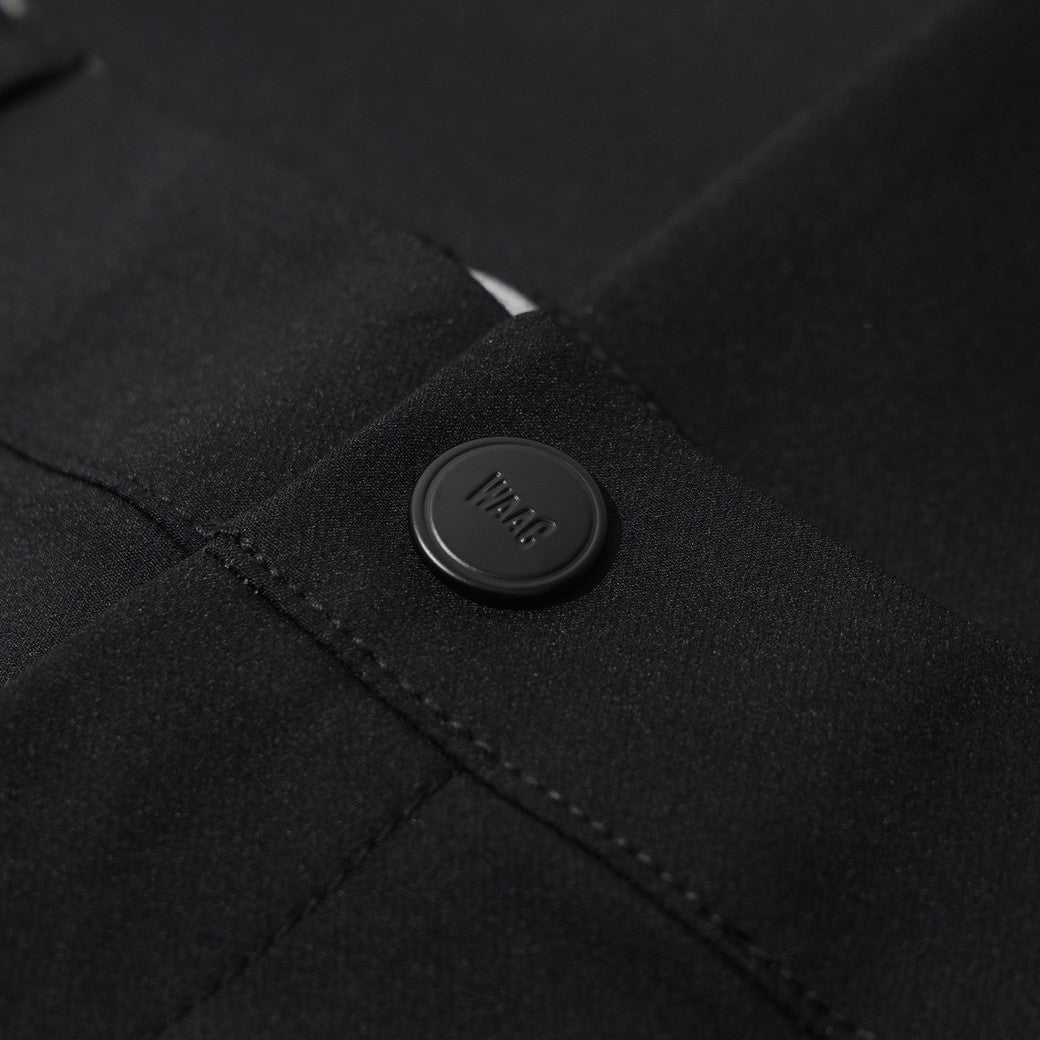 MEN ESSENTIAL ロングパンツ ブラック