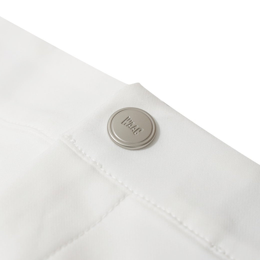 MEN ESSENTIAL ロングパンツ ホワイト