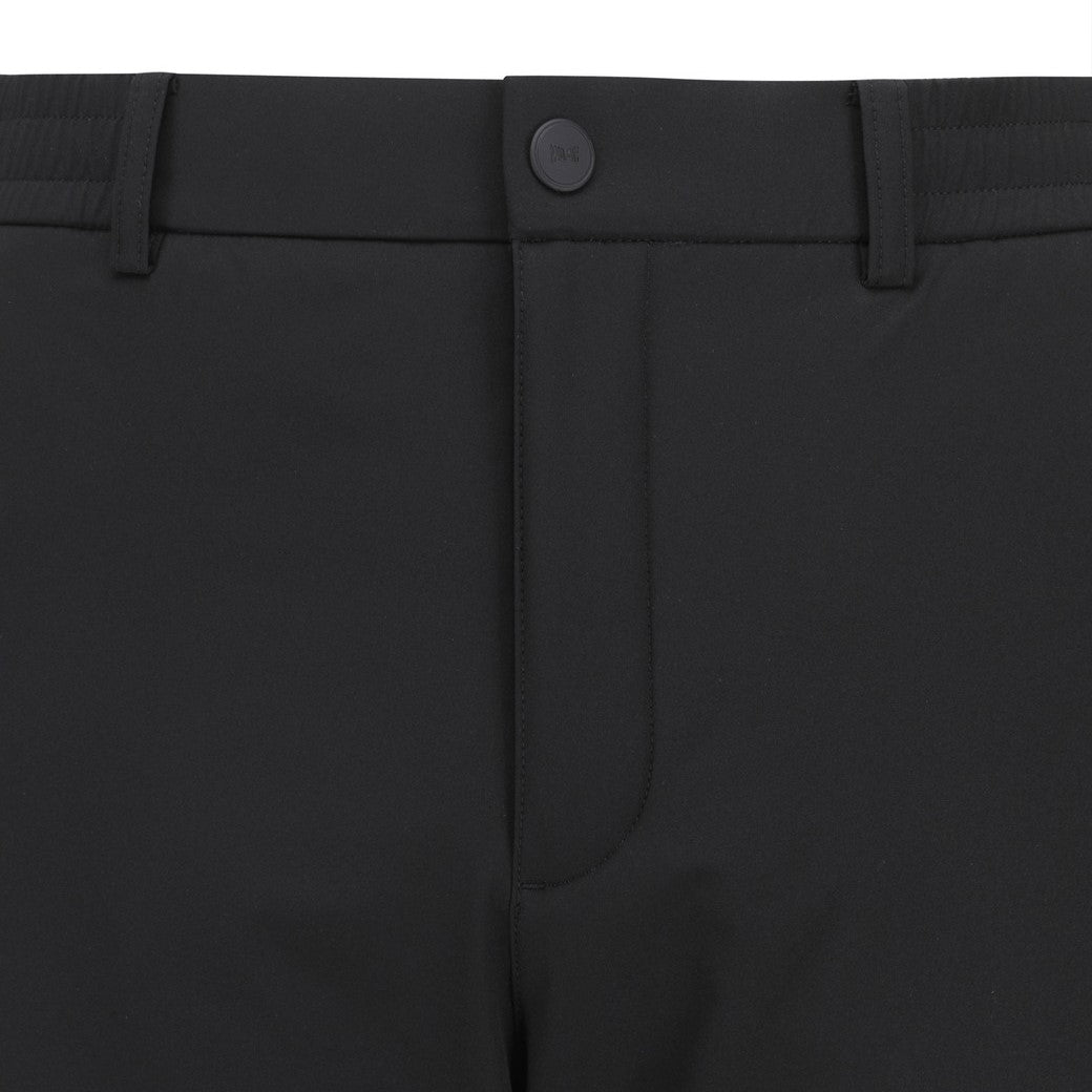 MEN 中綿ジョガーパンツ ブラック