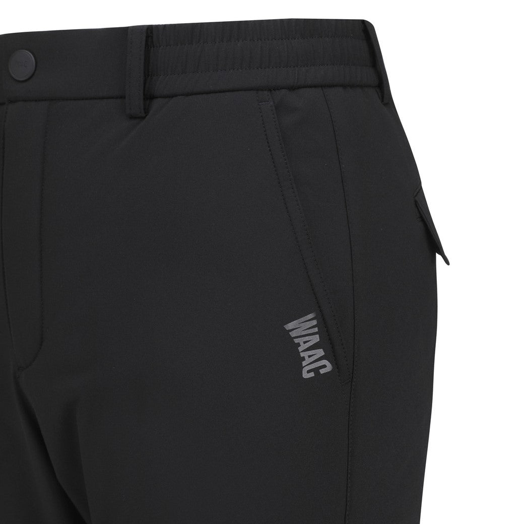 MEN 中綿ジョガーパンツ ブラック