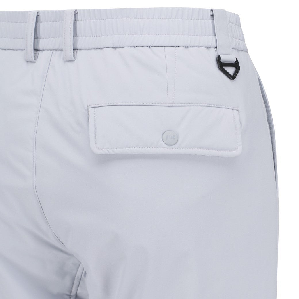 MEN 中綿ジョガーパンツ グレー