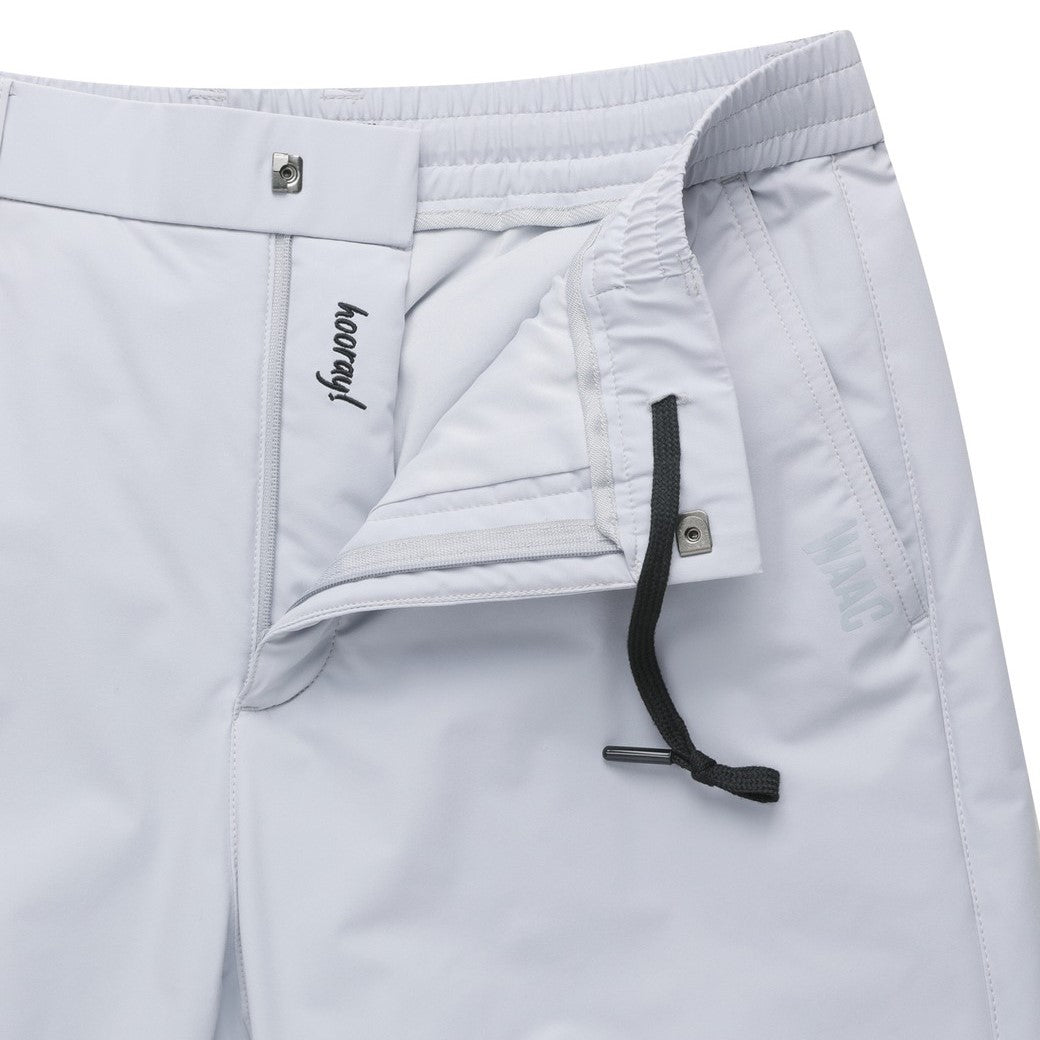 MEN 中綿ジョガーパンツ グレー