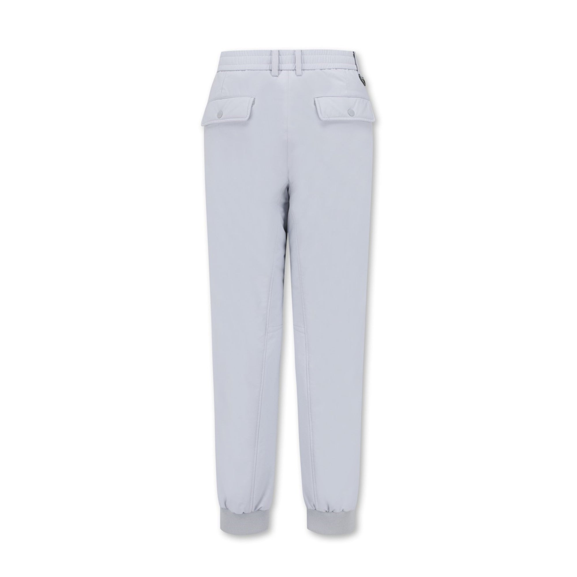 MEN 中綿ジョガーパンツ グレー