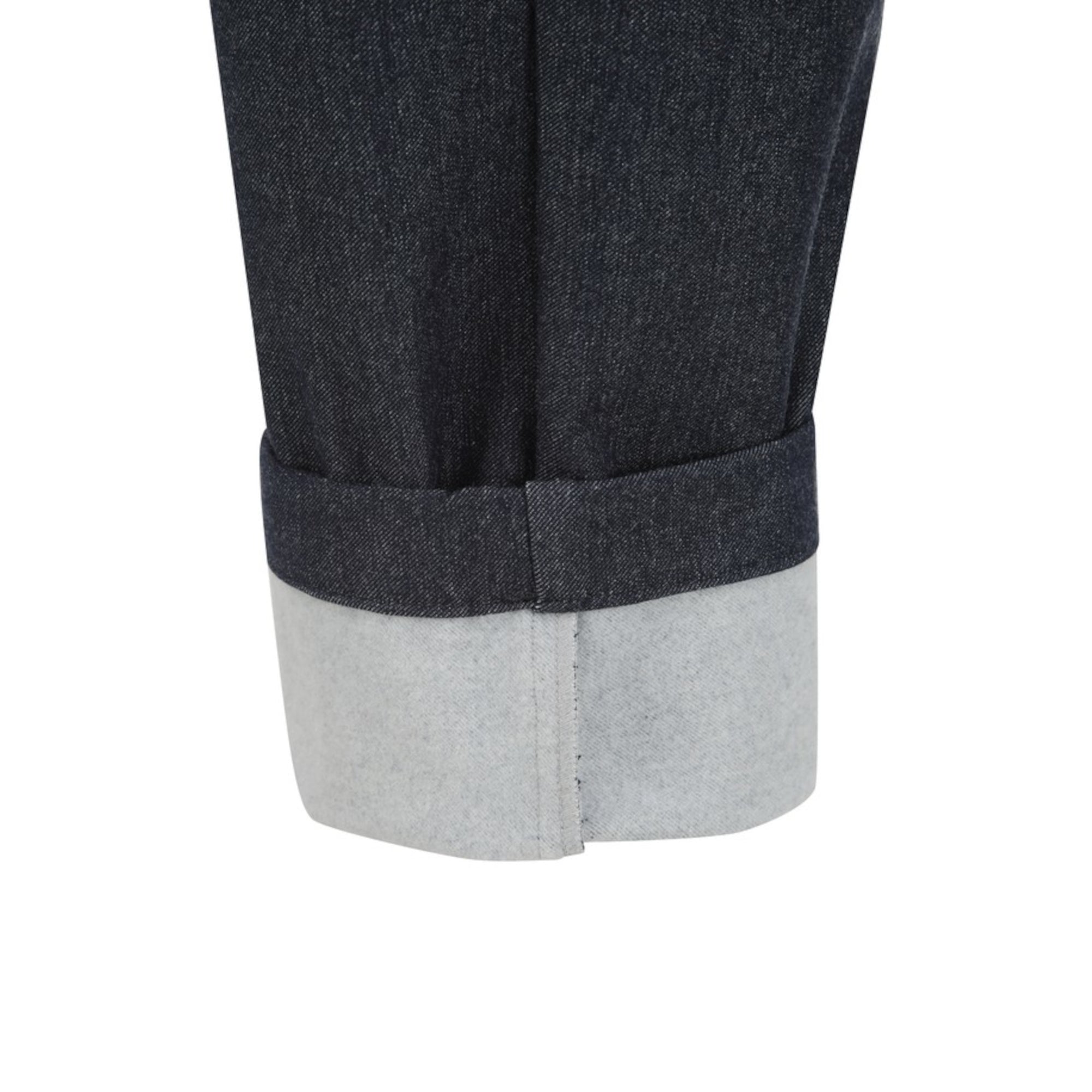 MENS ルーズテーパードベルテッドパンツ ネイビー/072344410