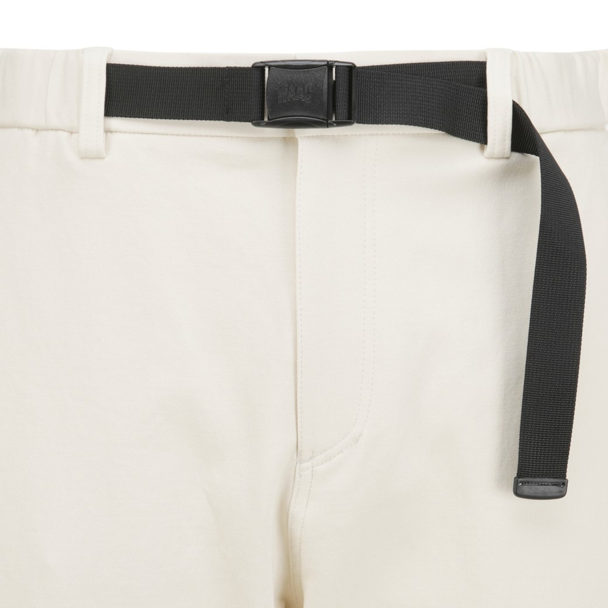 MEN ルーズテーパードベルテッドパンツ ホワイト