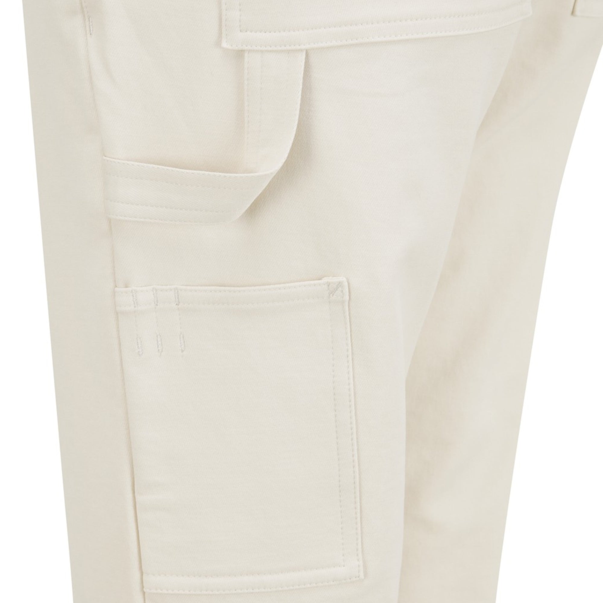 MENS ルーズテーパードベルテッドパンツ ホワイト/072344410