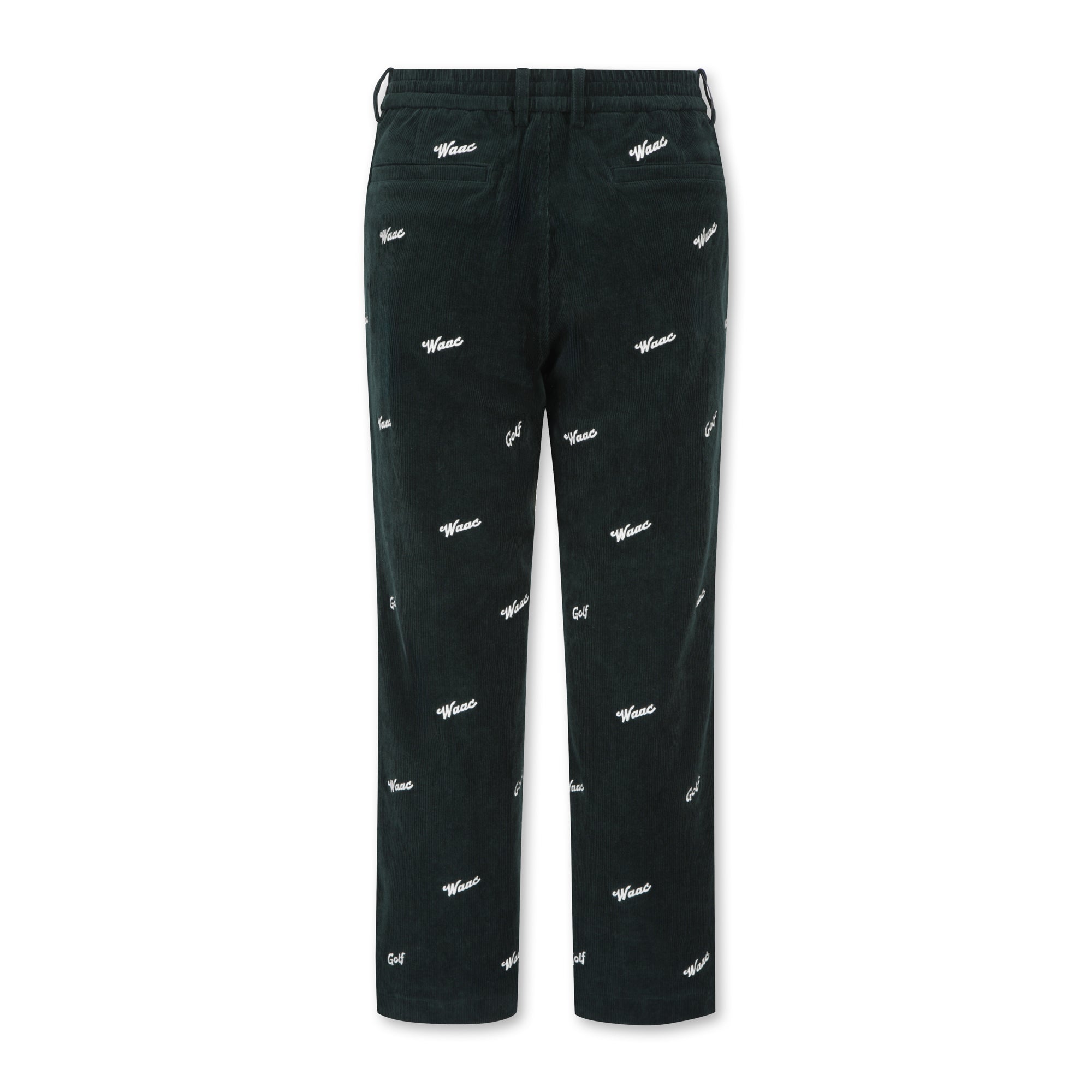 MEN コーデュロイロゴパンツ グリーン