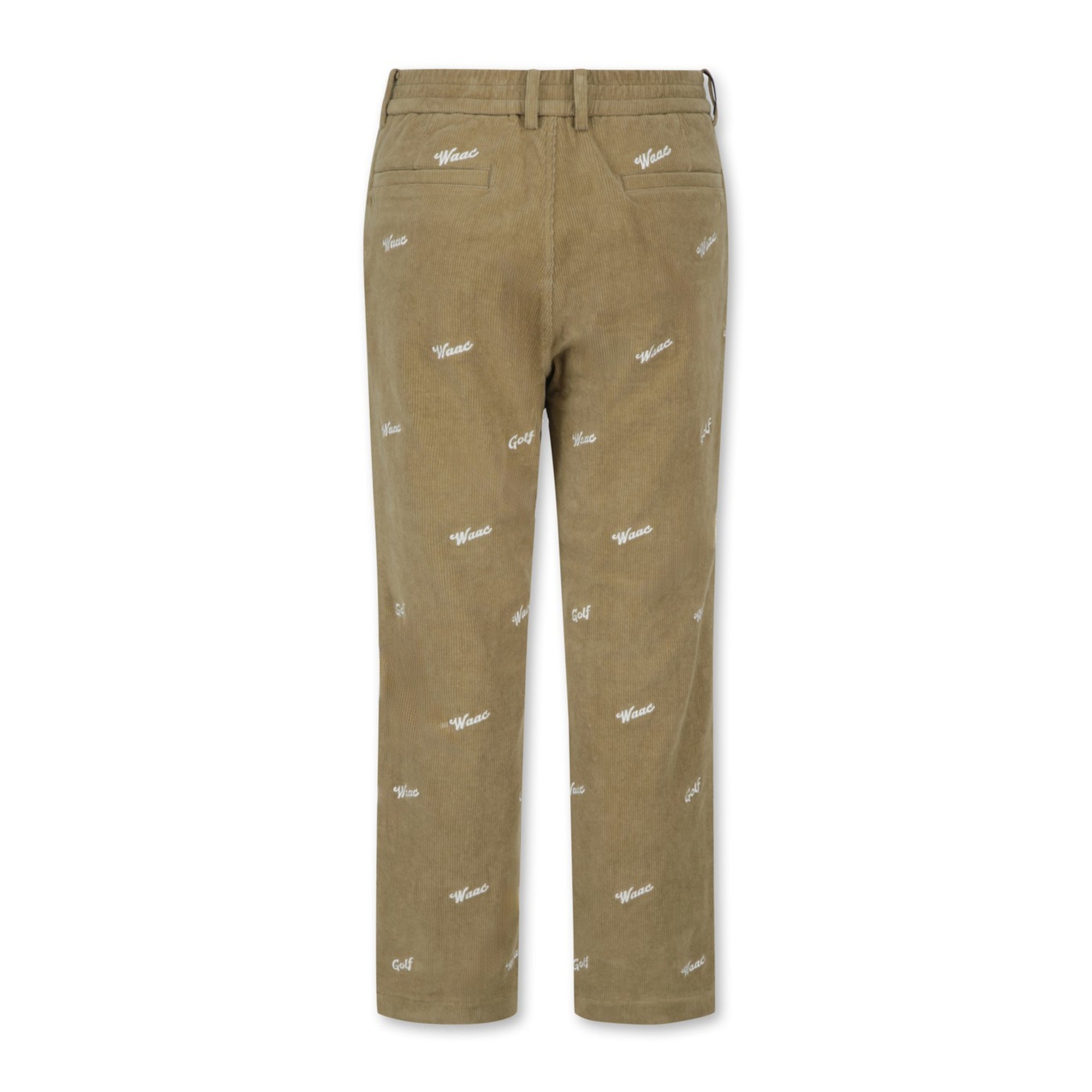 MEN コーデュロイロゴパンツ ベージュ