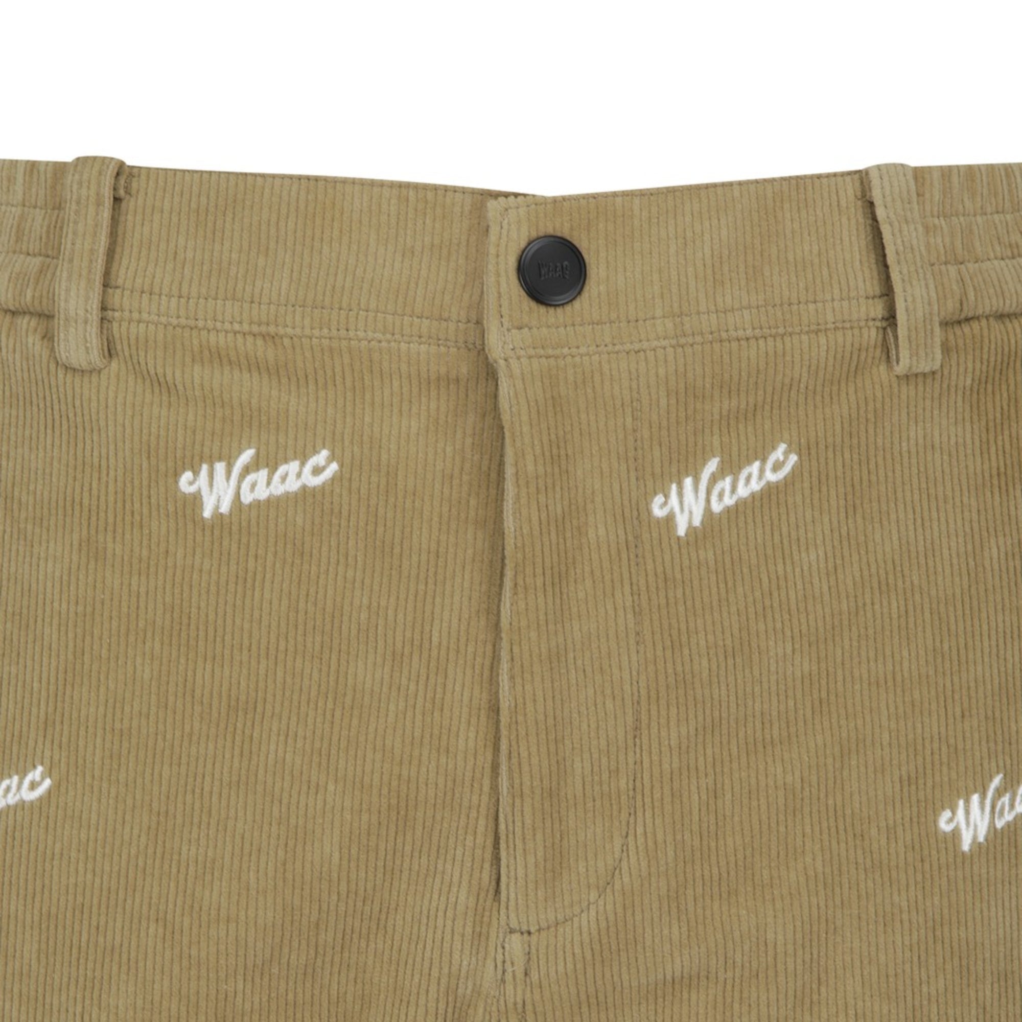 MEN コーデュロイロゴパンツ ベージュ