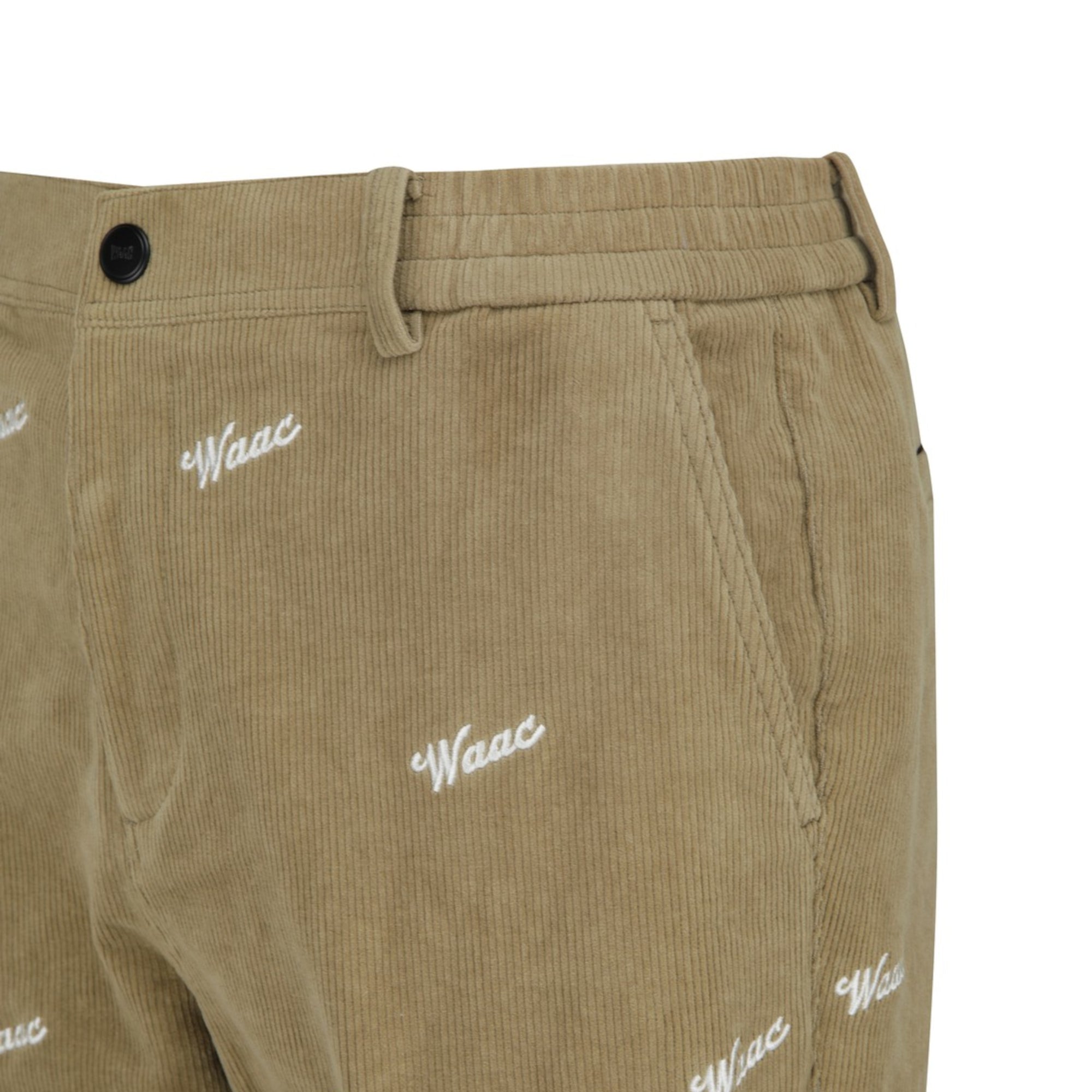 MEN コーデュロイロゴパンツ ベージュ